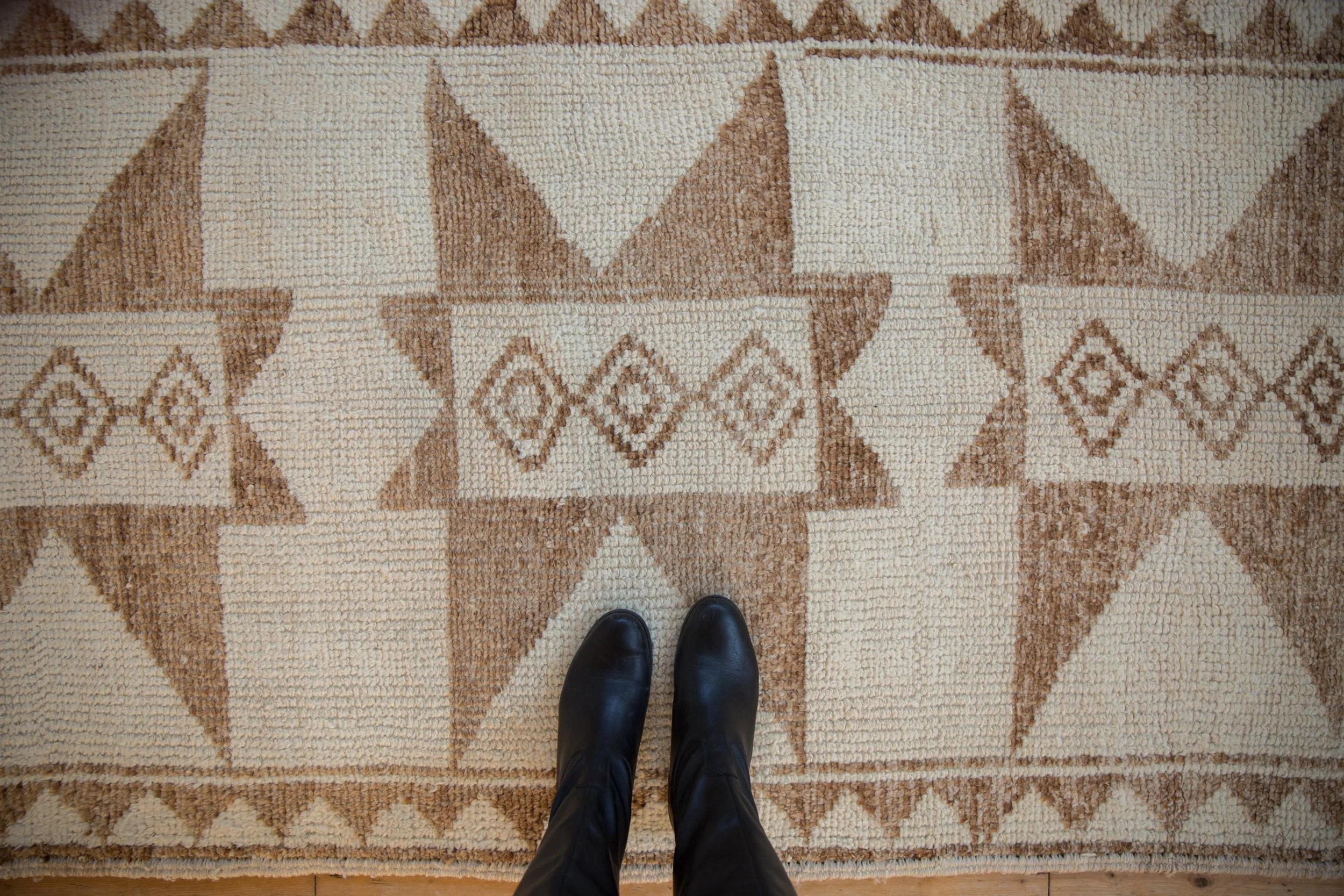 3.5x11.5 Vintage Distressed Kurd Rug Runner - Image 2