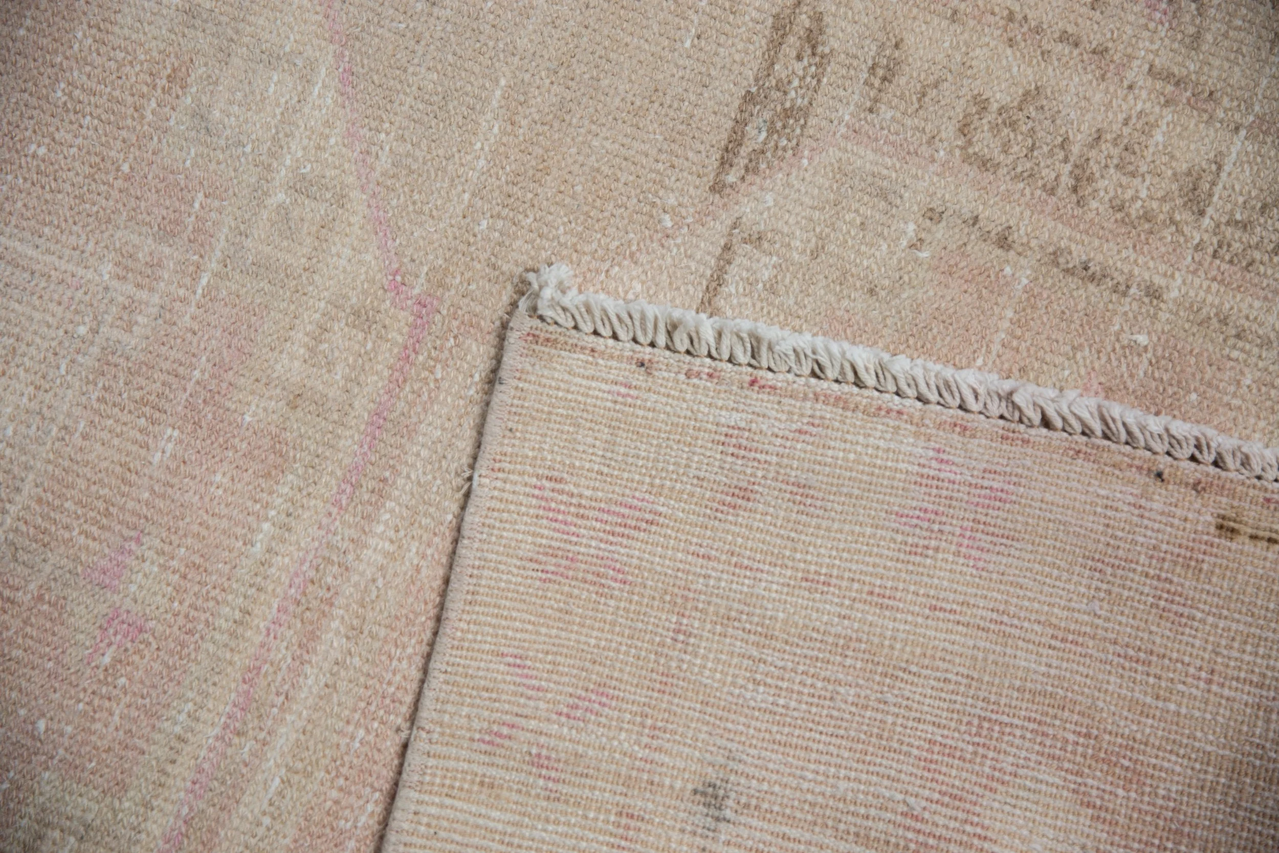 3.5x11.5 Vintage Distressed Oushak Rug Runner - Image 11