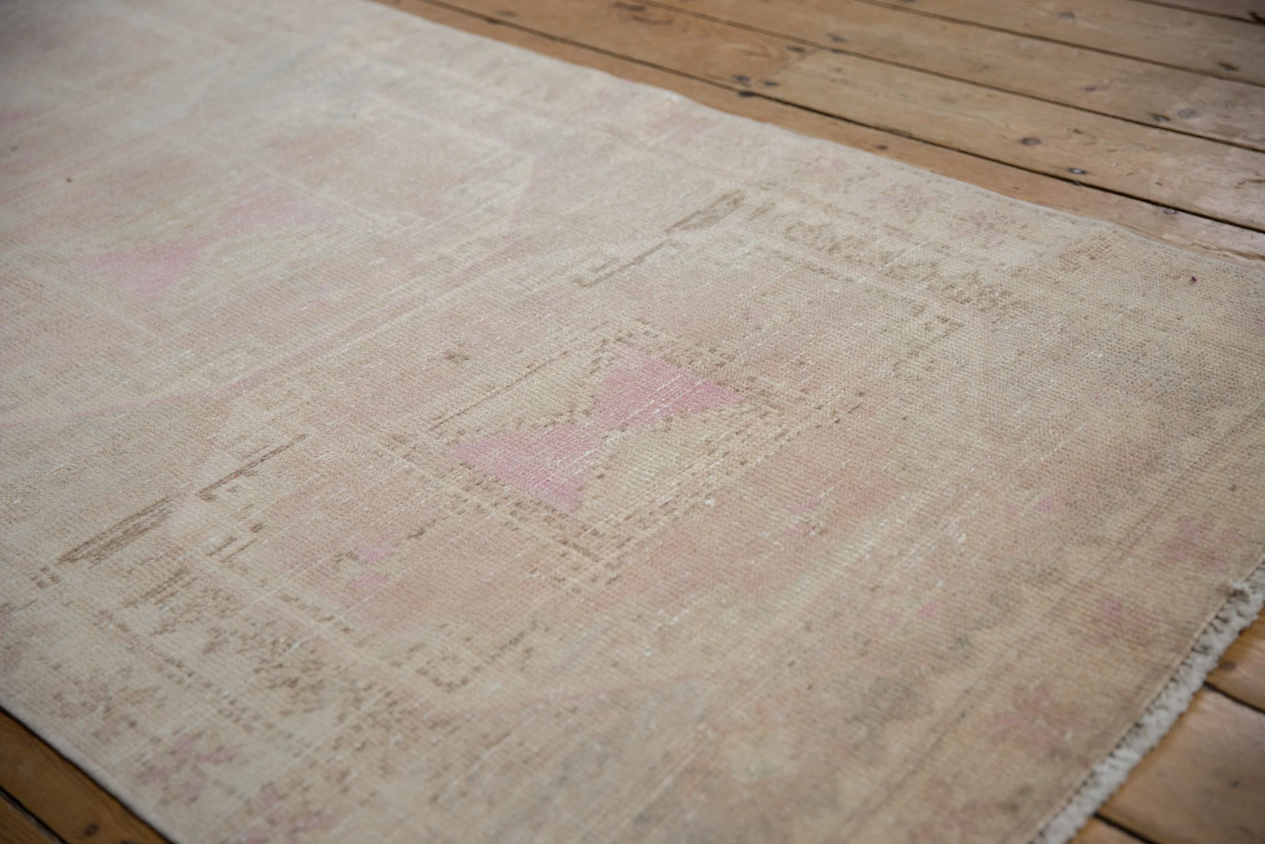 3.5x11.5 Vintage Distressed Oushak Rug Runner - Image 8