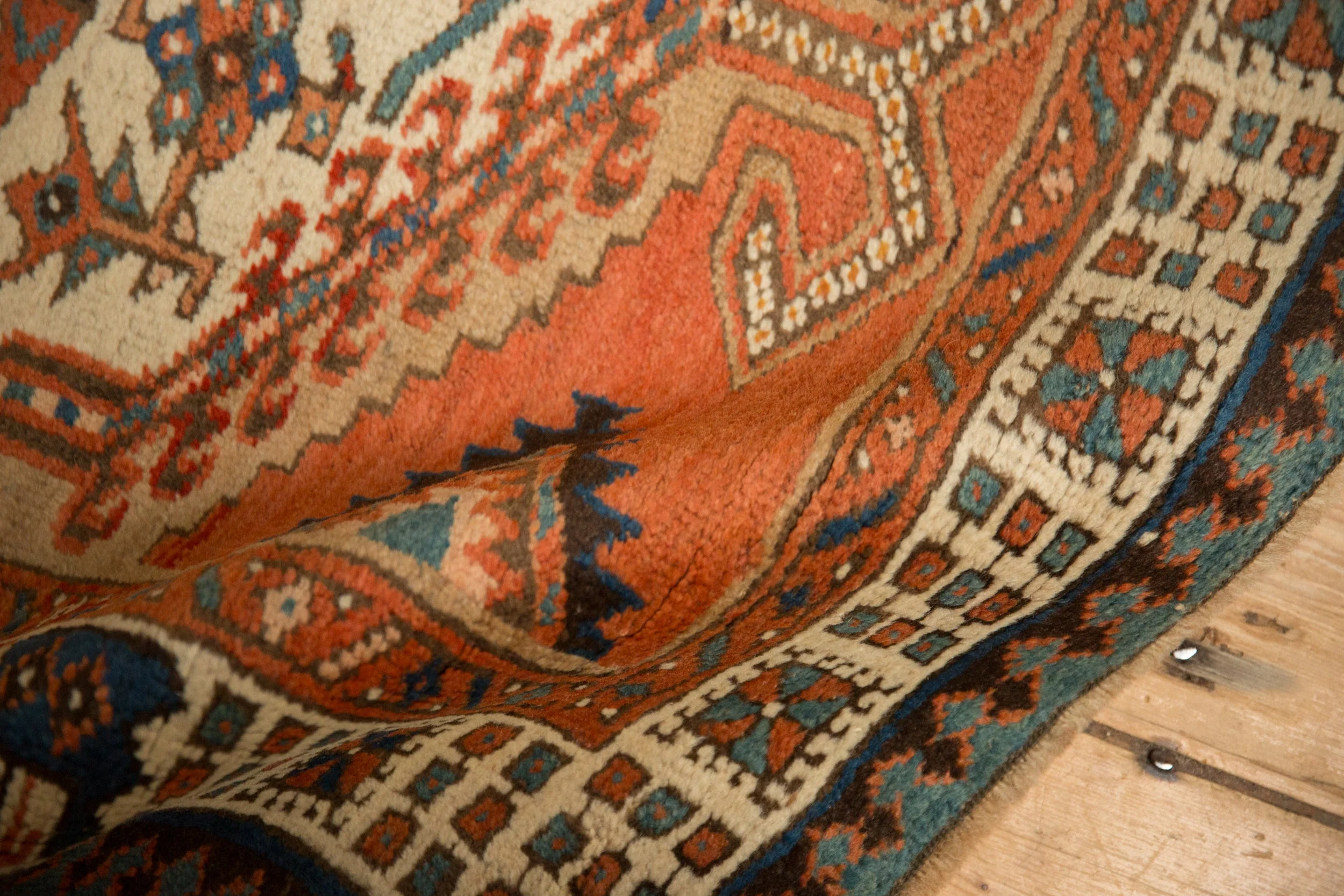 3.5x11 Antique Serab Rug Runner - Image 10