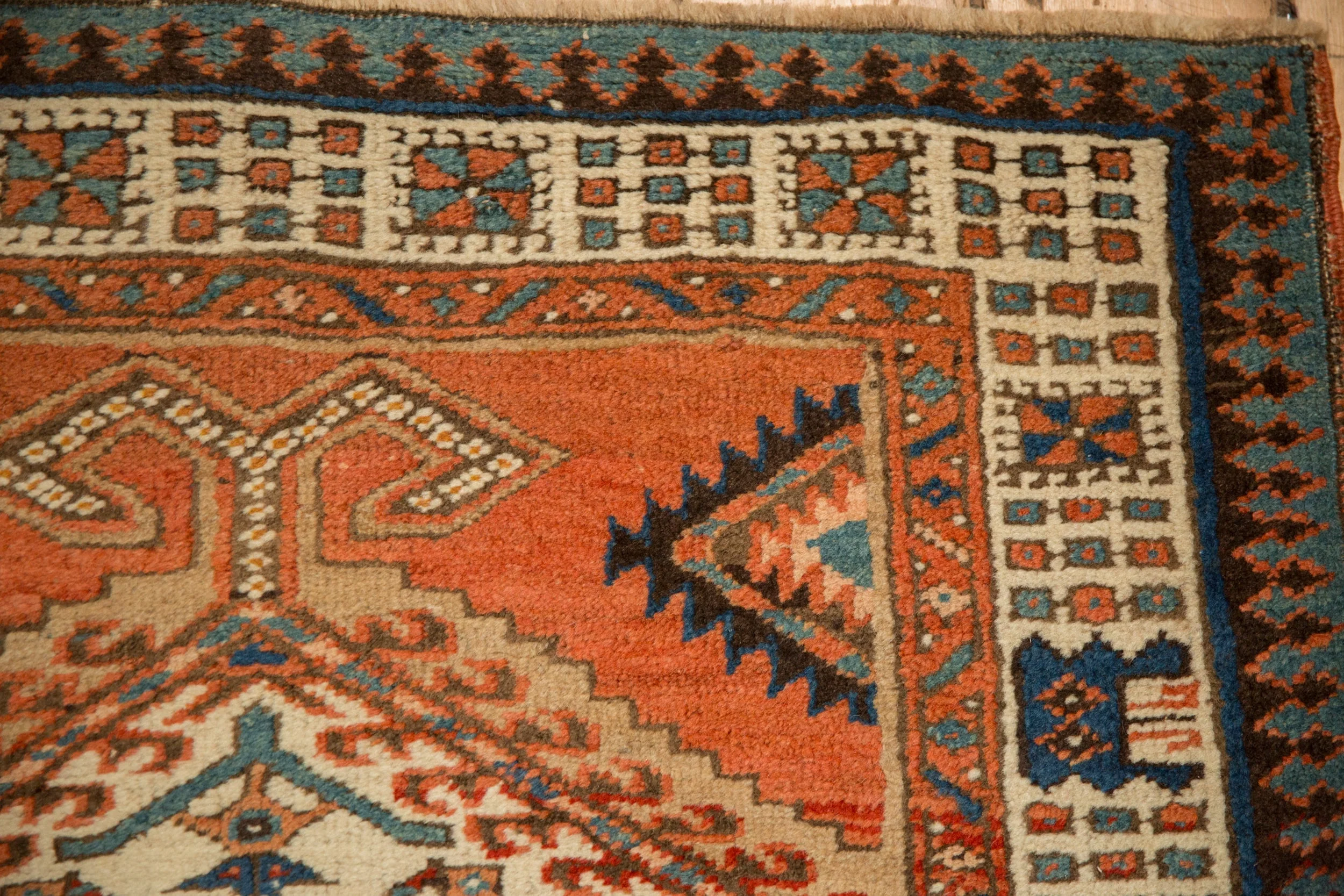 3.5x11 Antique Serab Rug Runner - Image 3