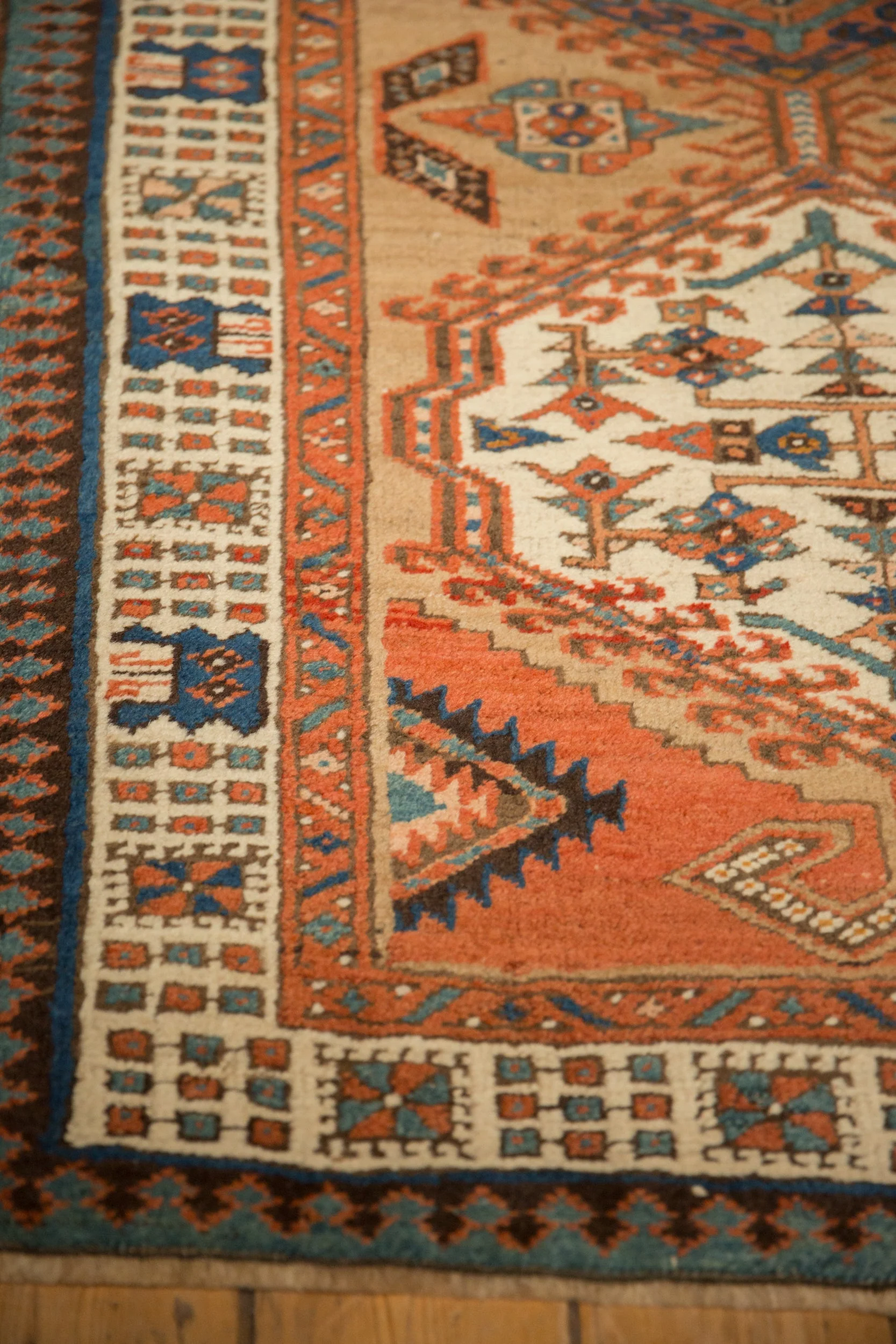 3.5x11 Antique Serab Rug Runner - Image 5