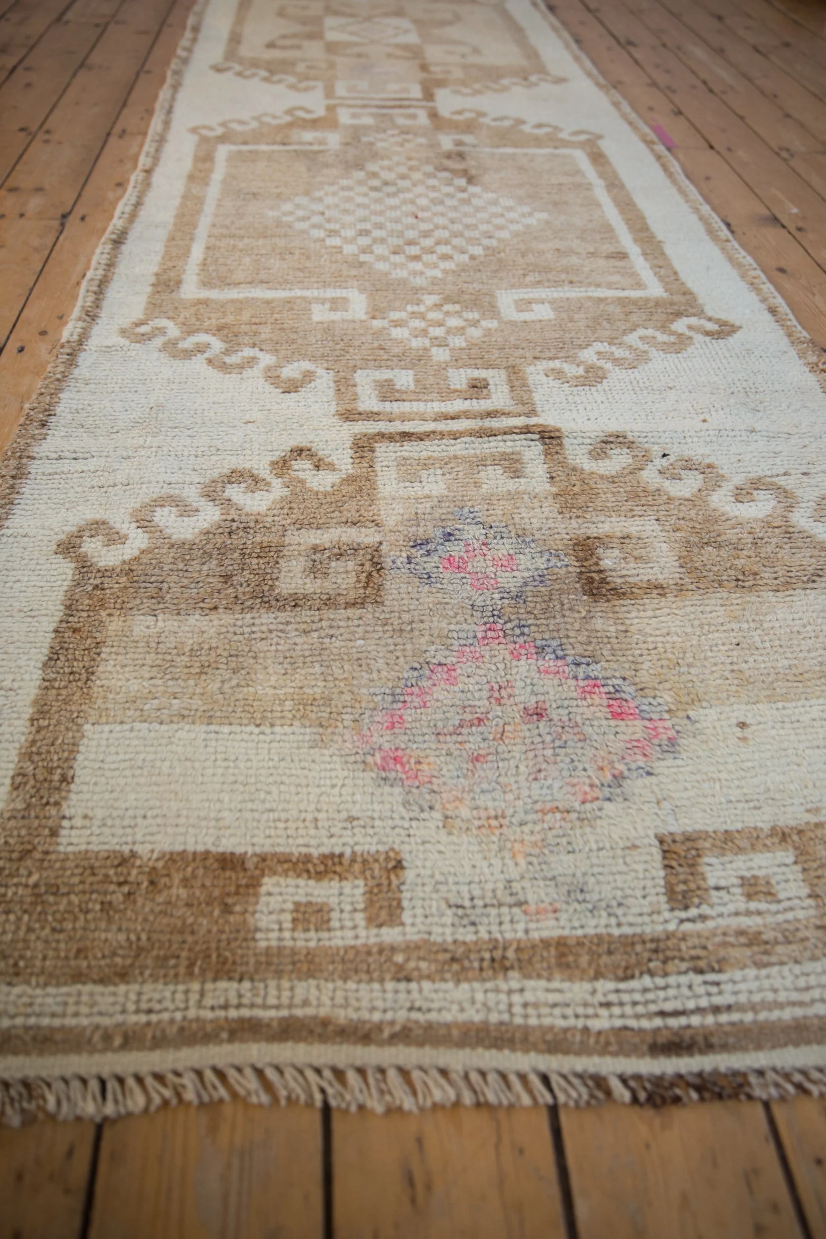 3.5x11 Vintage Distressed Kurd Rug Runner - Image 3