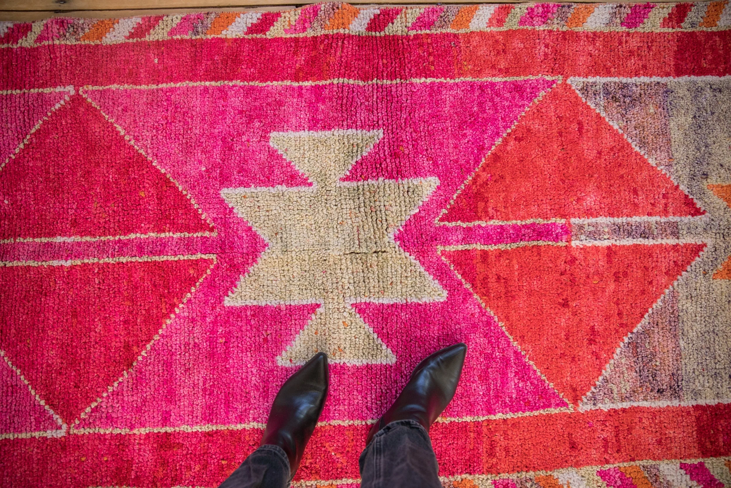 3.5x11 Vintage Distressed Kurd Rug Runner - Image 2