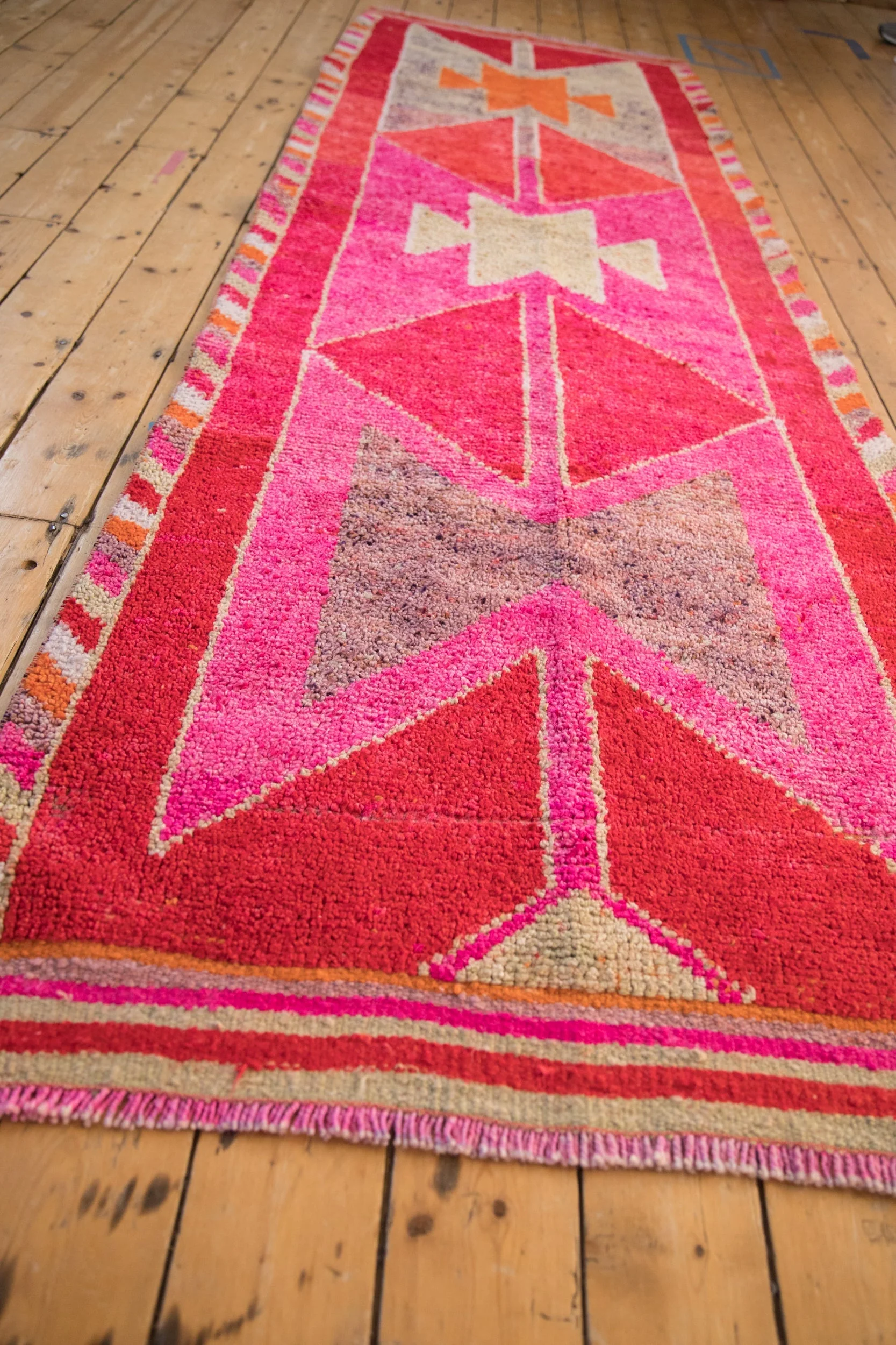 3.5x11 Vintage Distressed Kurd Rug Runner - Image 6