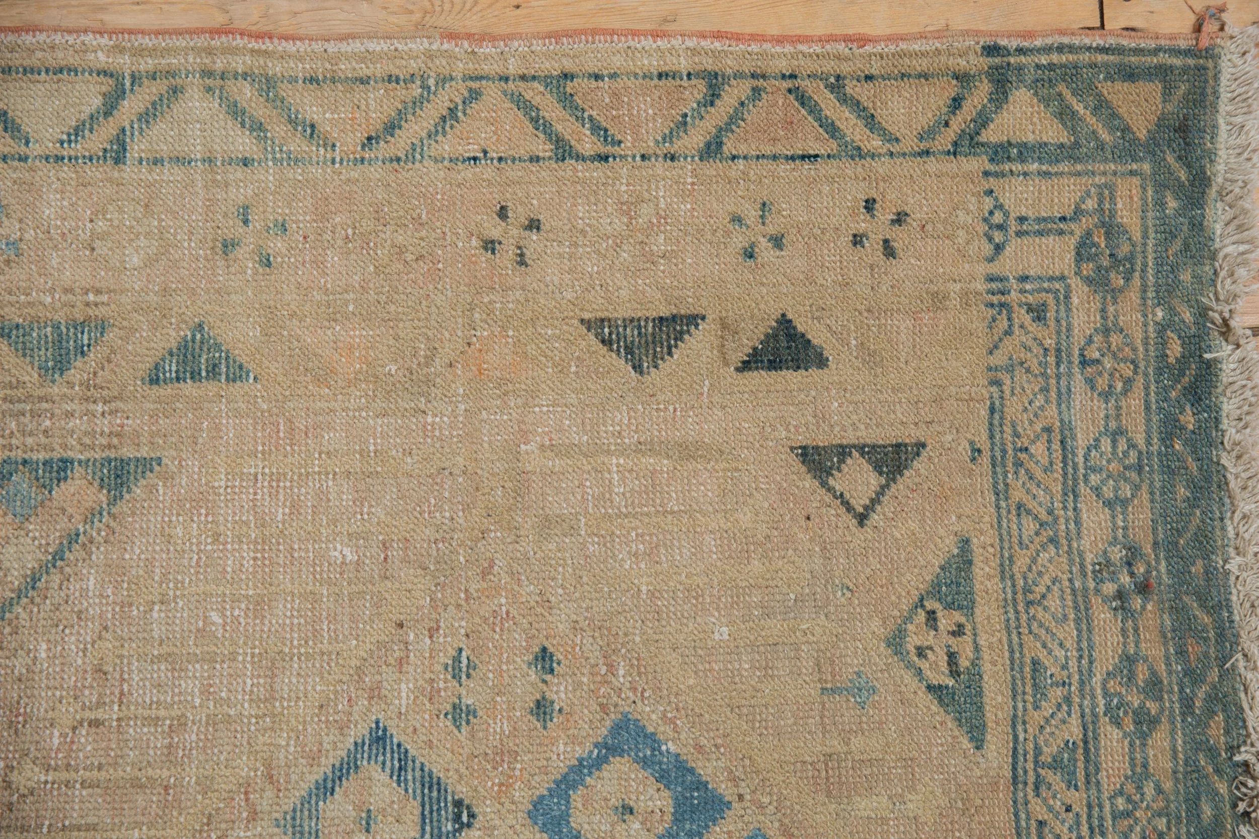 3.5x11 Vintage Distressed Northwest Persian Rug Runner - Image 3