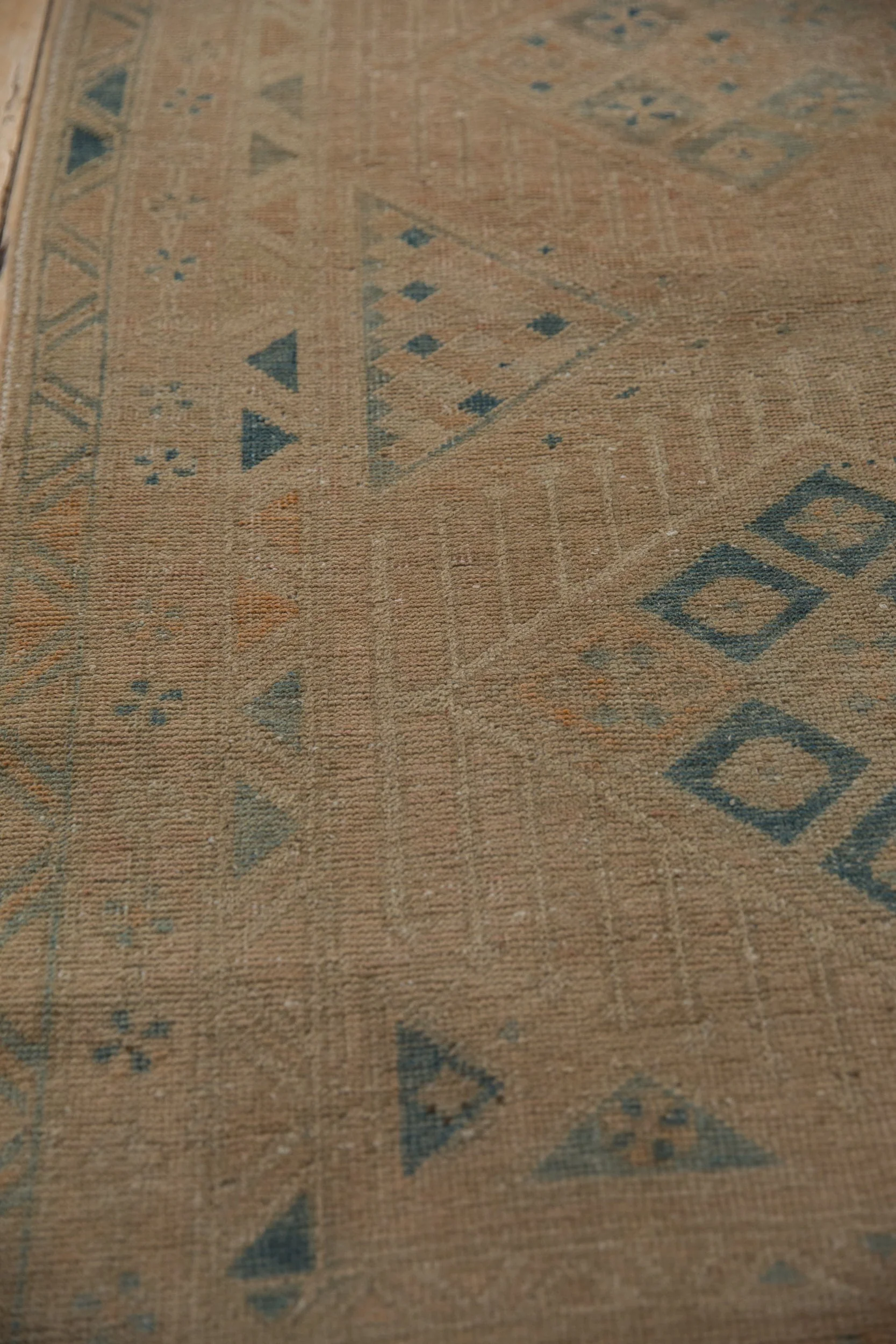 3.5x11 Vintage Distressed Northwest Persian Rug Runner - Image 7