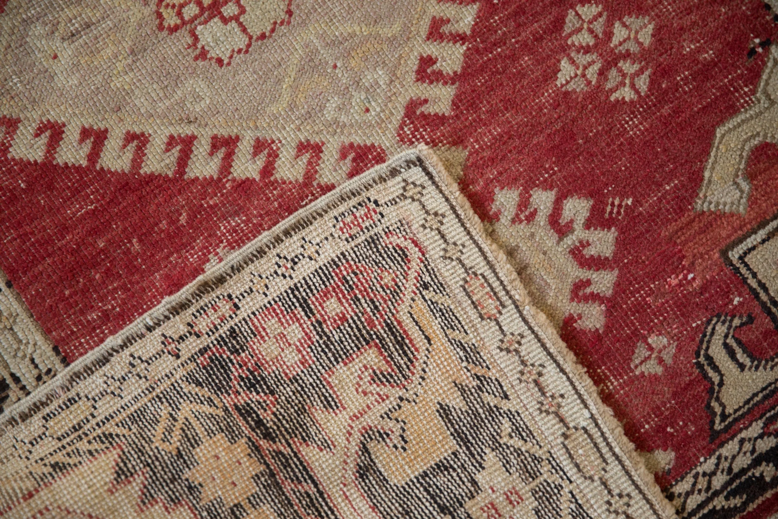 3.5x11 Vintage Distressed Oushak Rug Runner - Image 12