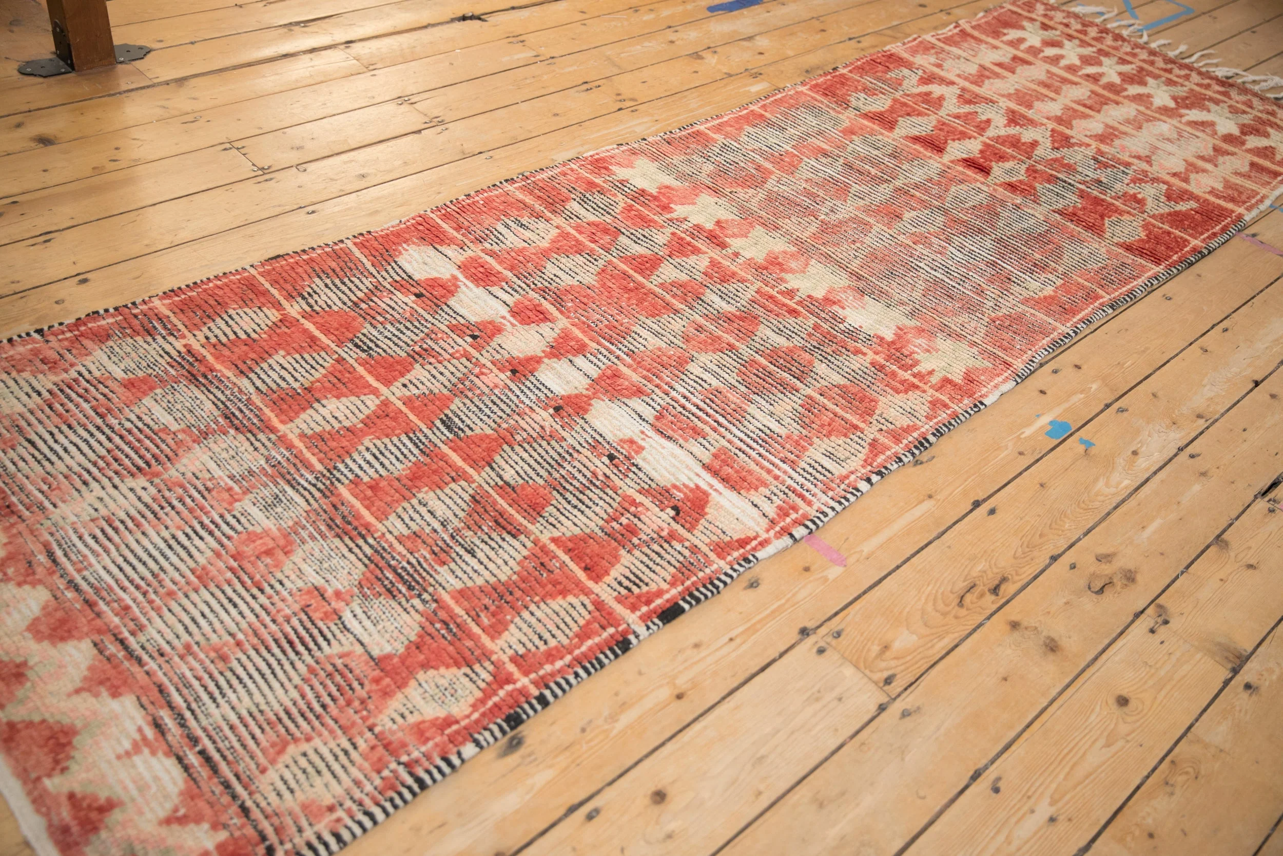 3.5x11 Vintage Moroccan Rug Runner - Image 6