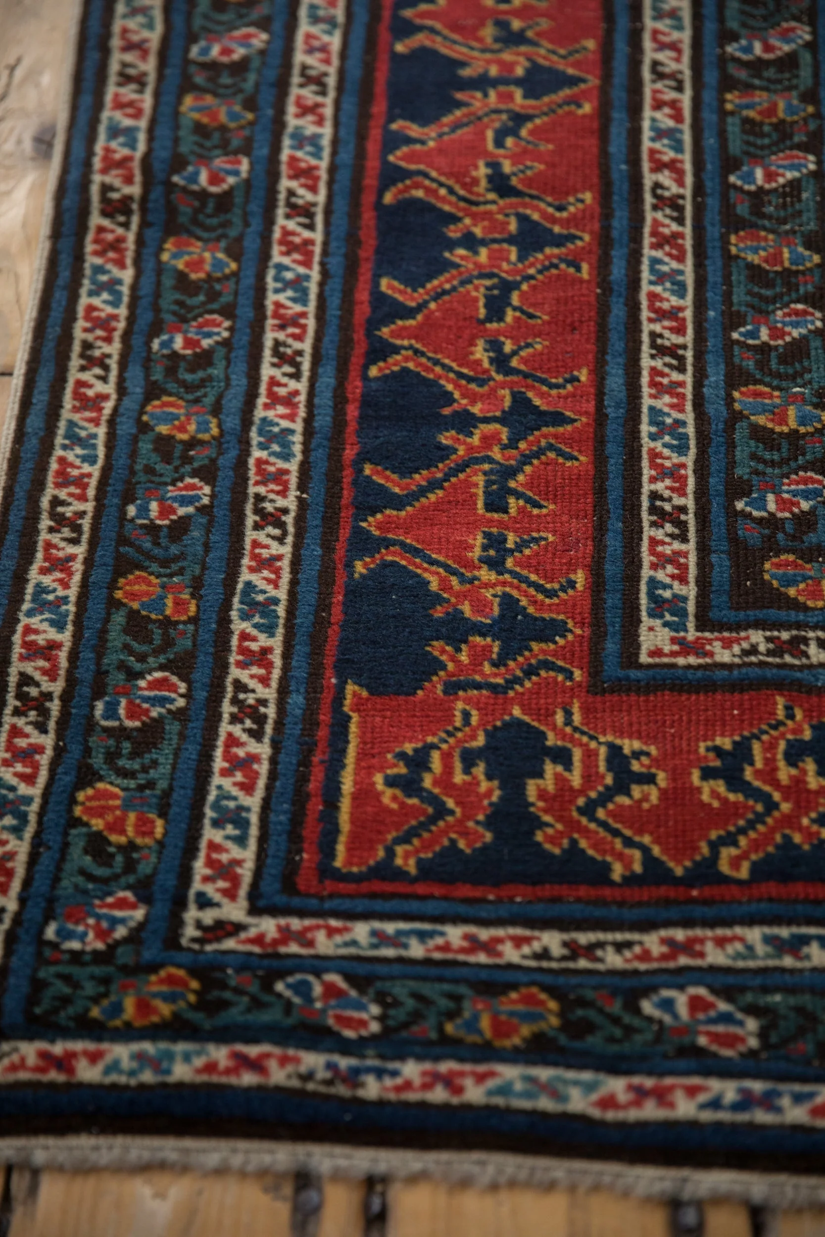 3.5x12.5 Antique Shirvan Rug Runner - Image 10