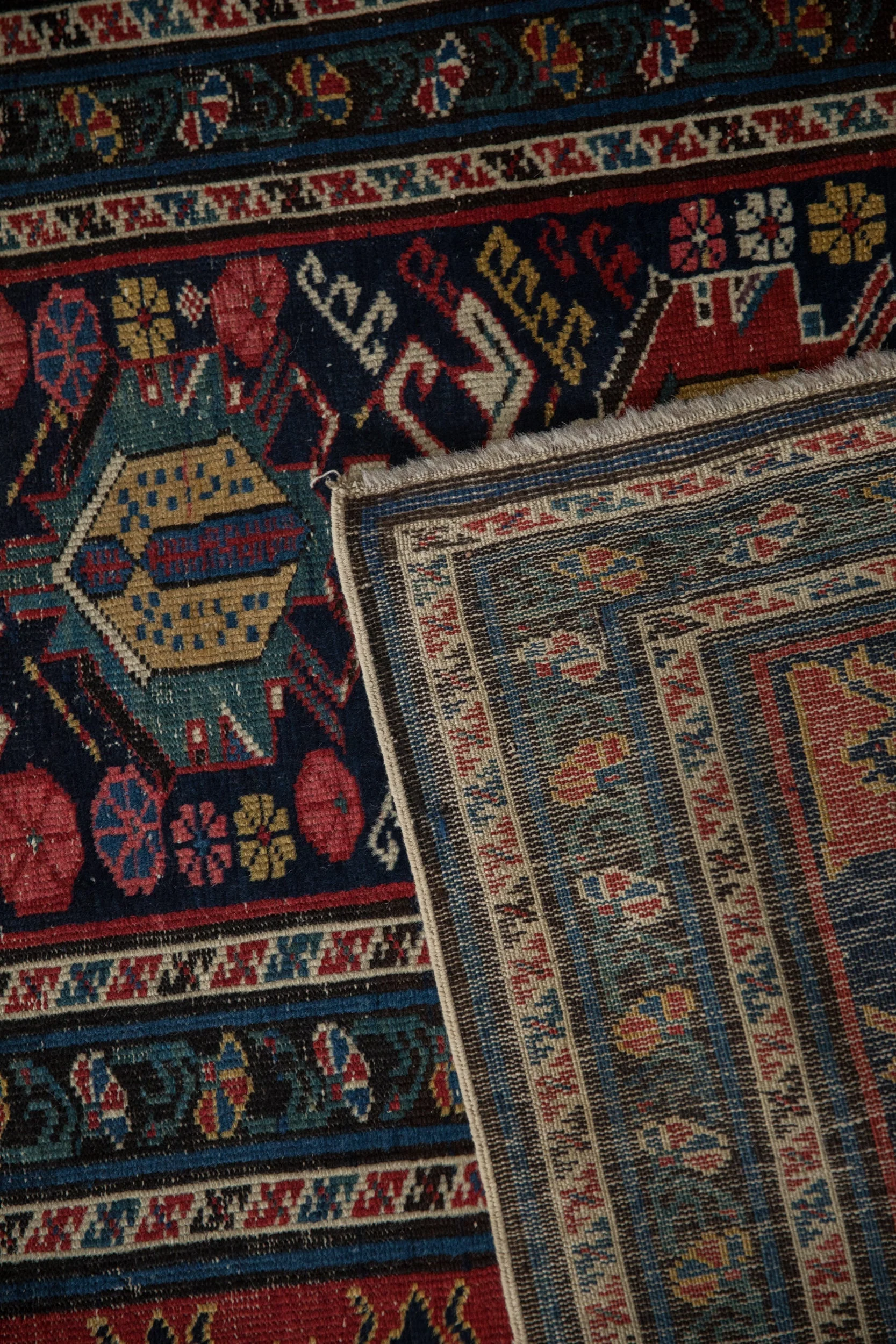 3.5x12.5 Antique Shirvan Rug Runner - Image 13