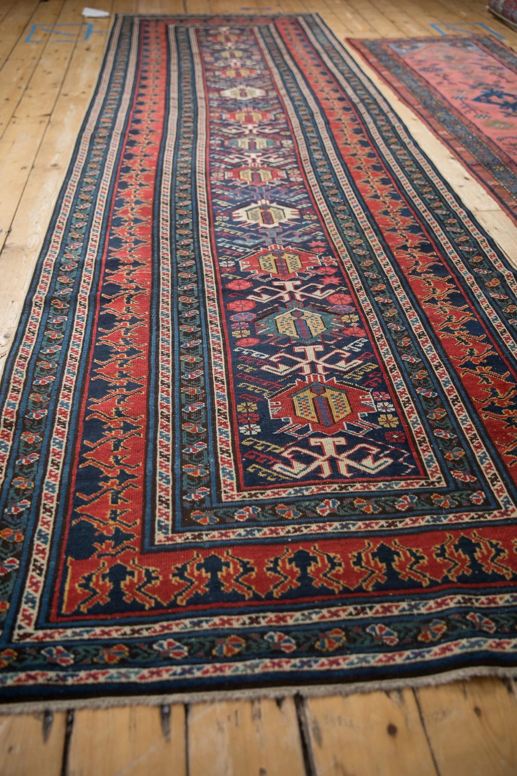 3.5x12.5 Antique Shirvan Rug Runner - Image 8