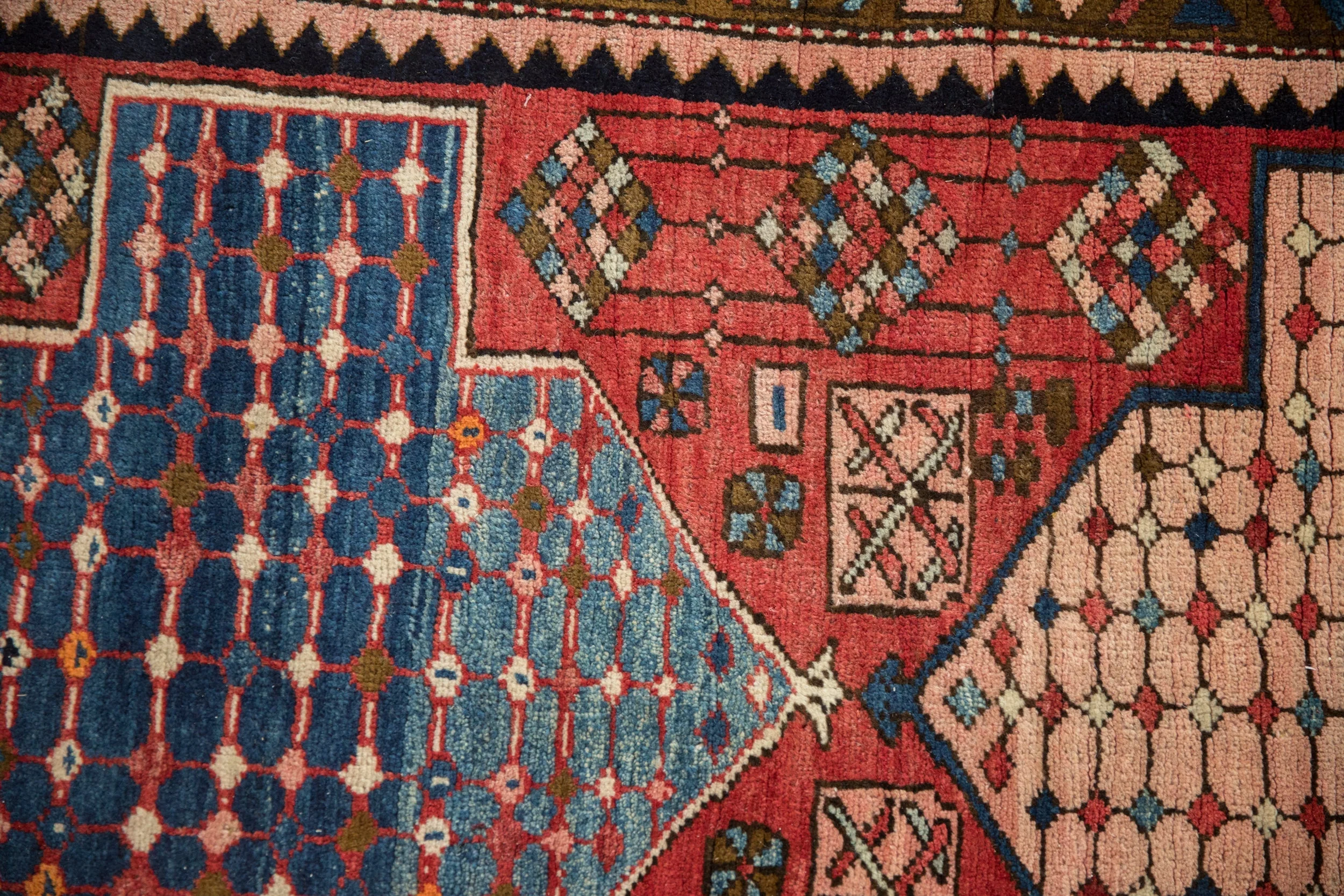 3.5x12.5 Vintage Baktiari Rug Runner - Image 3