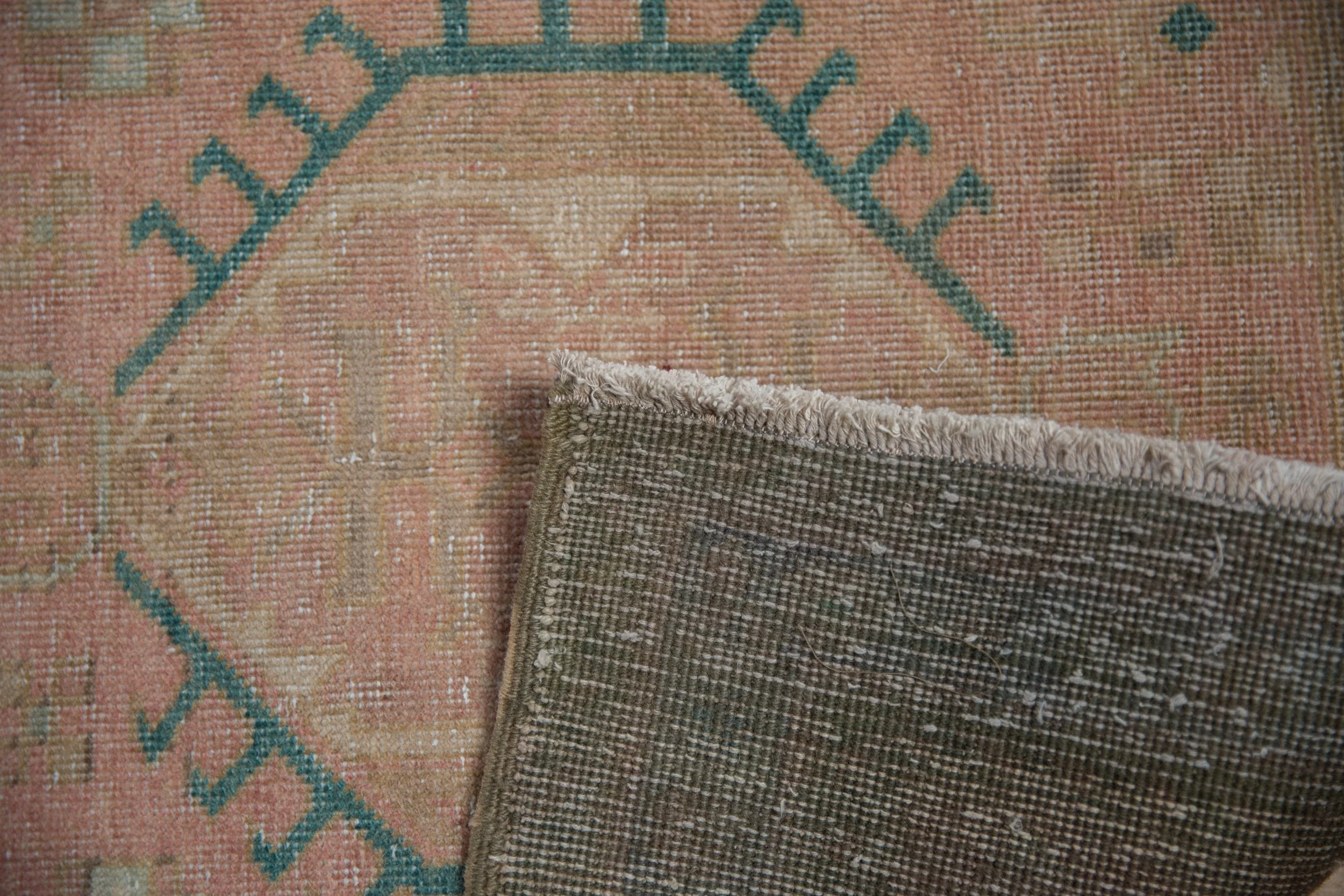 3.5x12.5 Vintage Distressed Karaja Rug Runner - Image 11