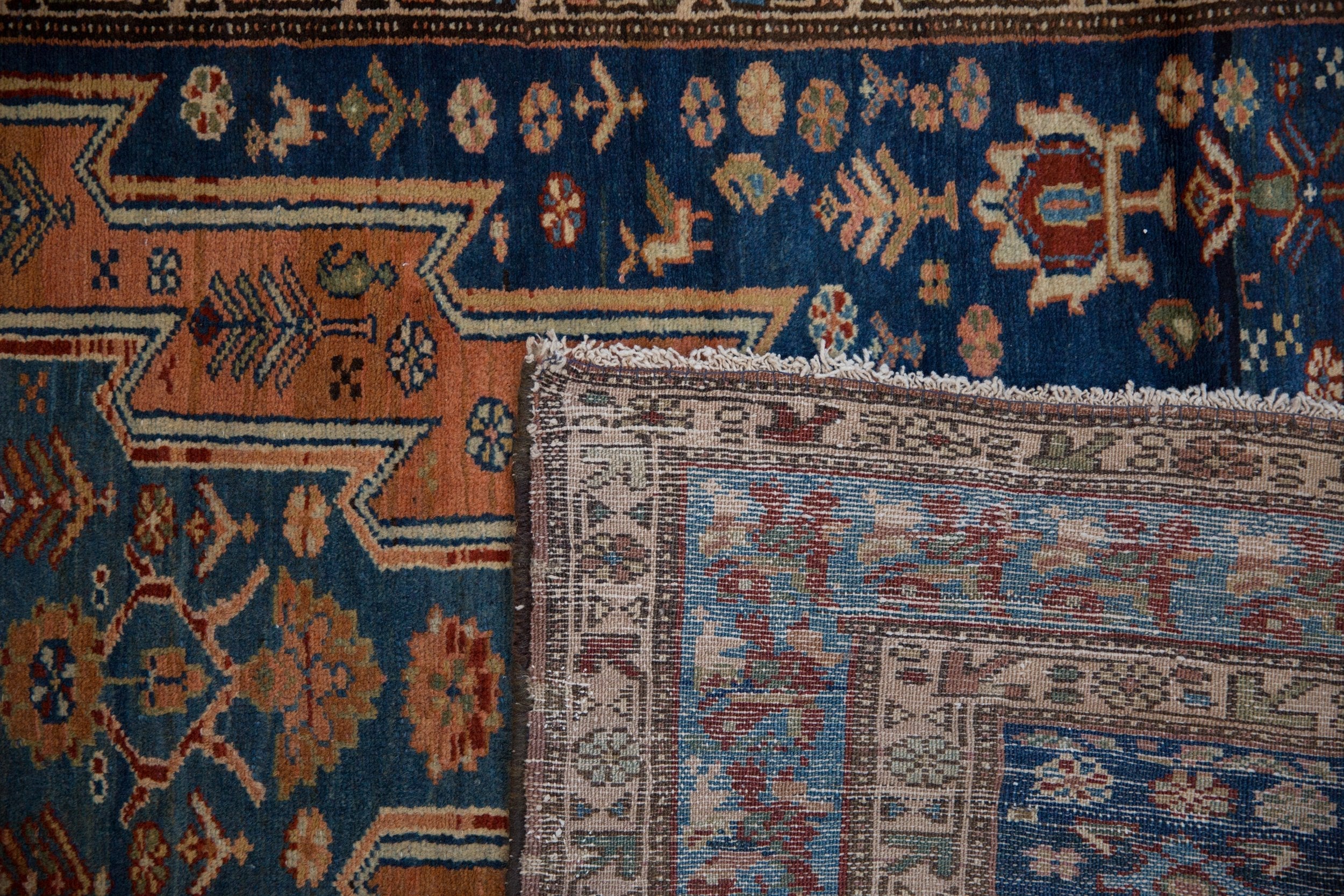3.5x12.5 Vintage Fine Distressed Malayer Rug Runner - Image 10