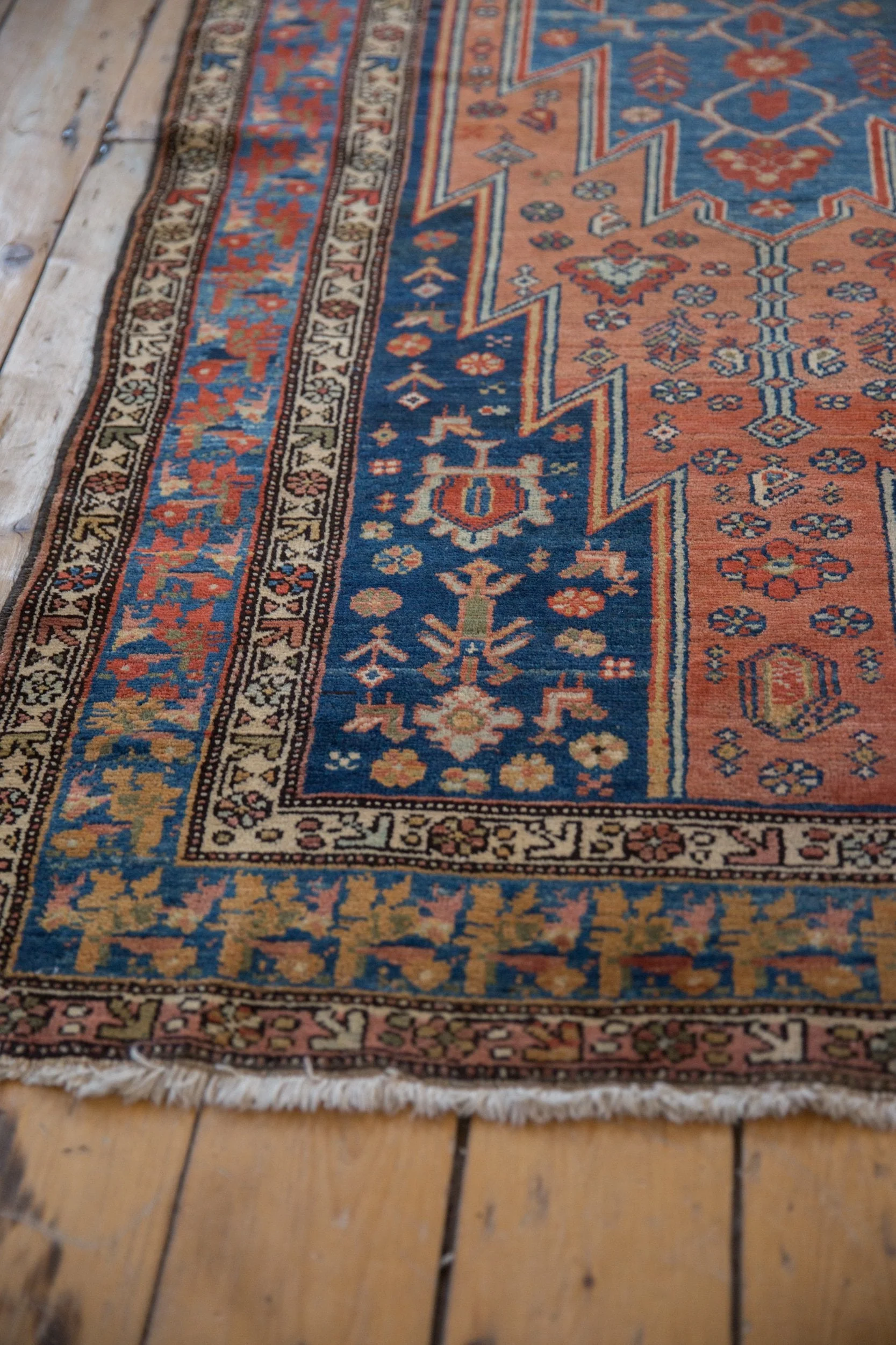 3.5x12.5 Vintage Fine Distressed Malayer Rug Runner - Image 6