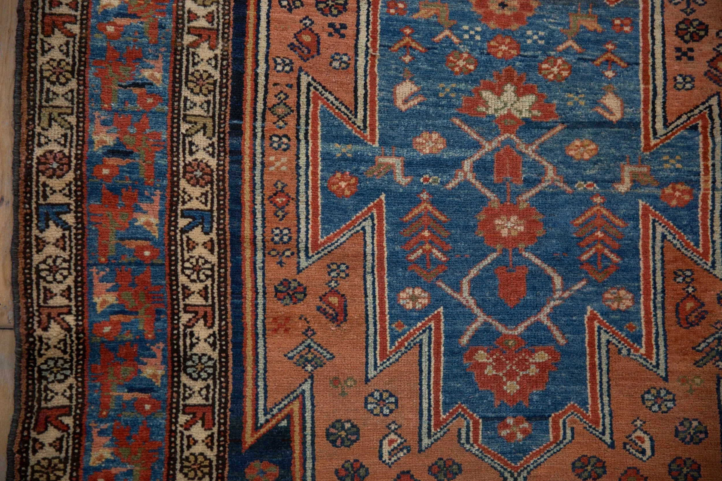 3.5x12.5 Vintage Fine Distressed Malayer Rug Runner - Image 7