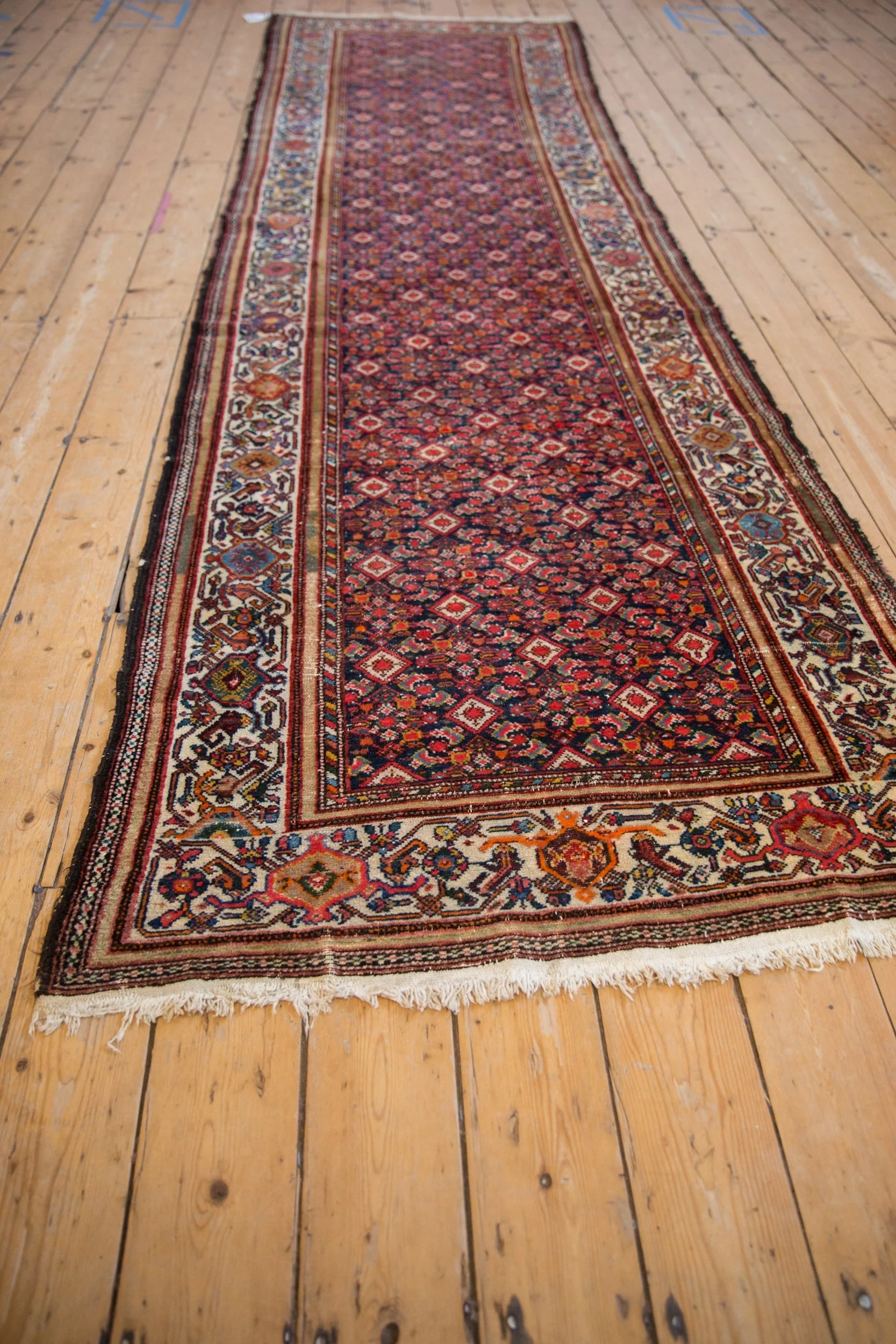 3.5x12 Vintage Malayer Rug Runner - Image 3