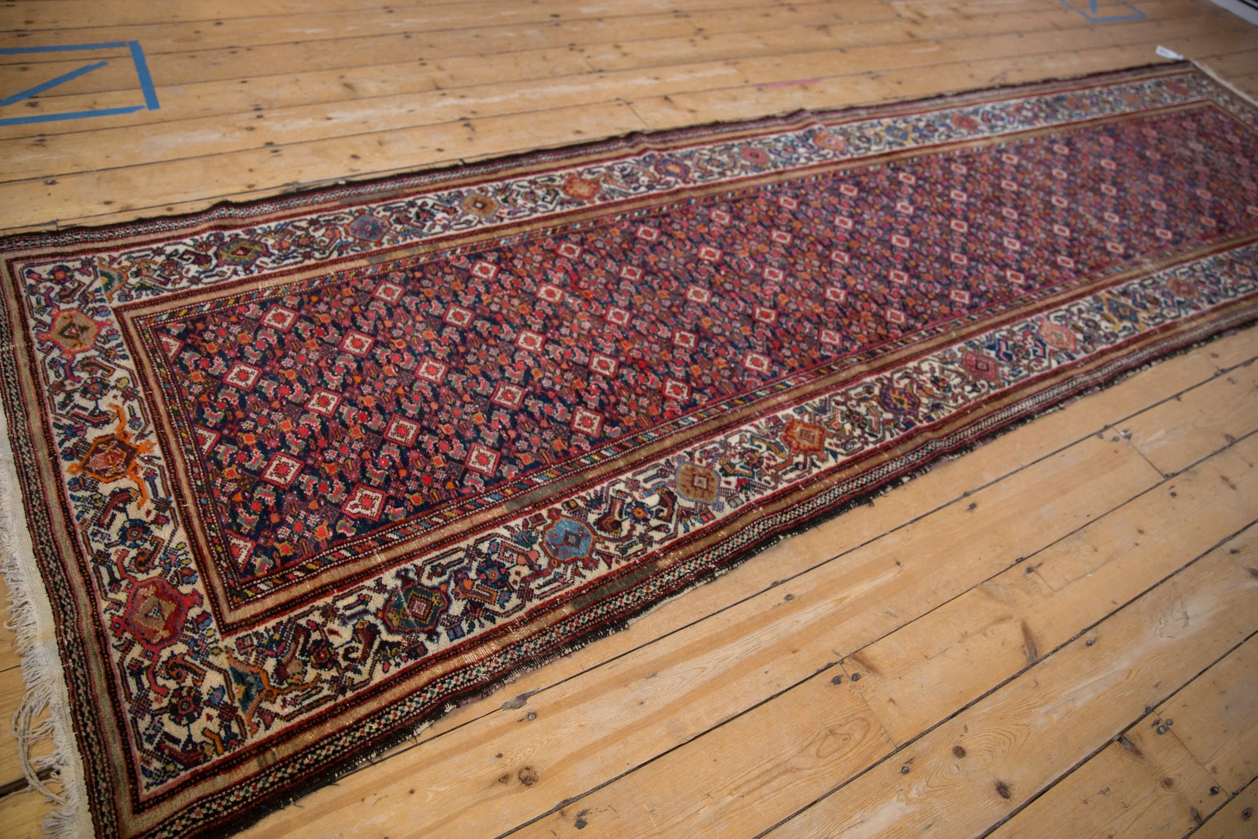 3.5x12 Vintage Malayer Rug Runner - Image 5