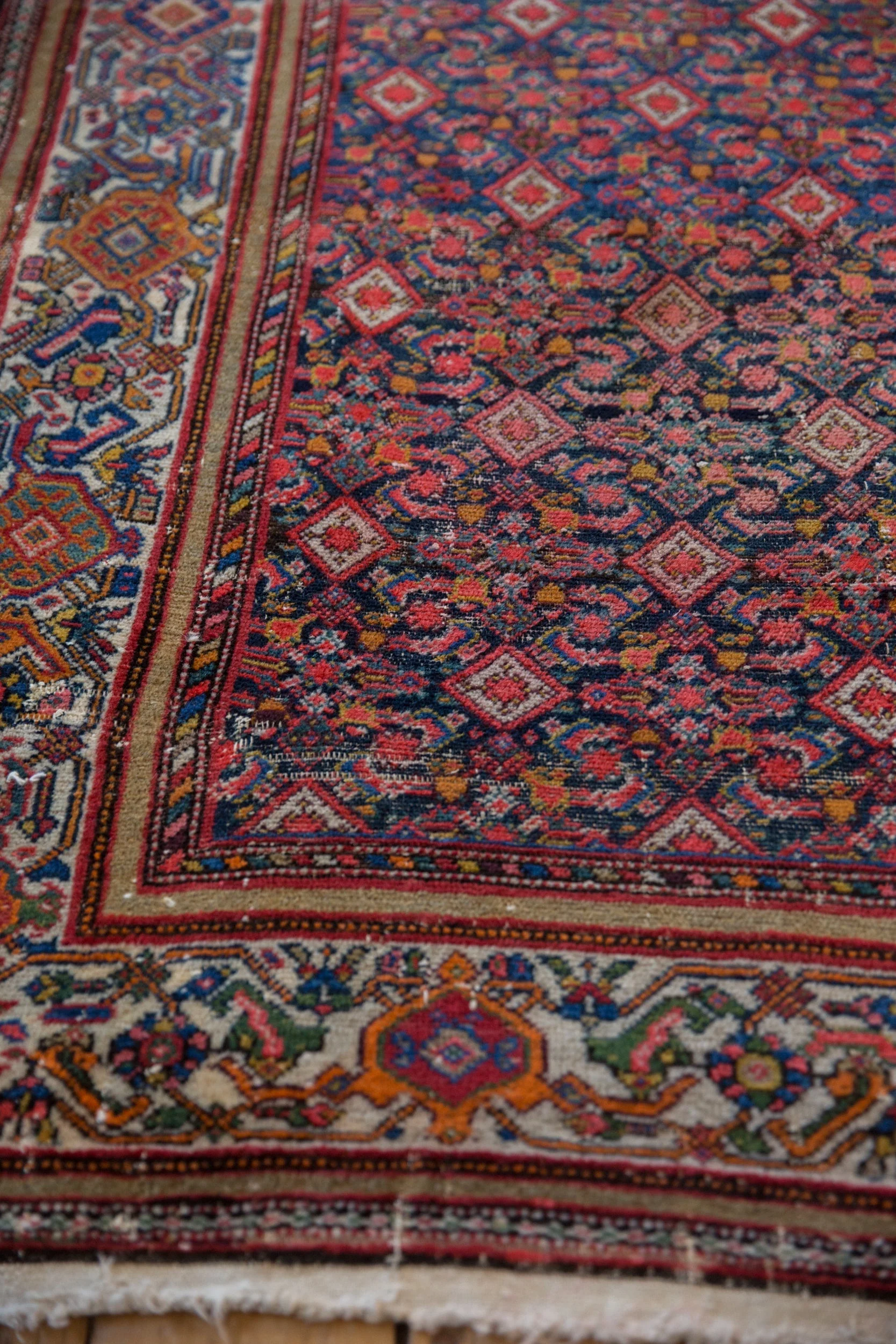 3.5x12 Vintage Malayer Rug Runner - Image 8