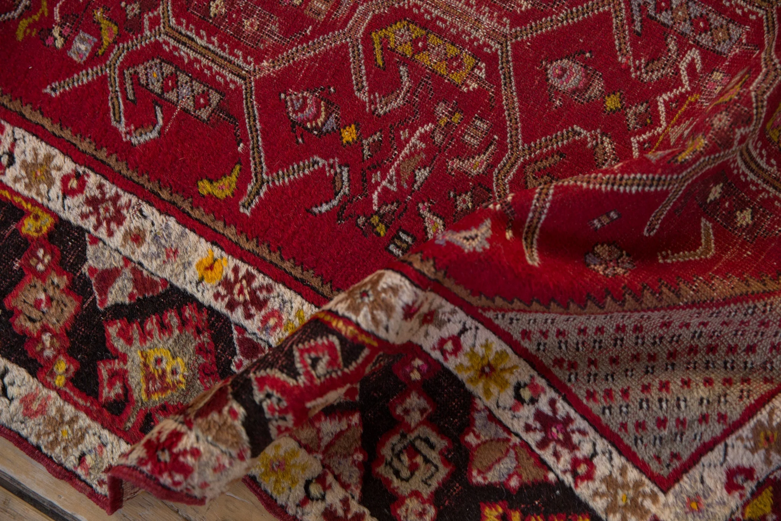 3.5x13 Vintage Anatolian Rug Runner - Image 10