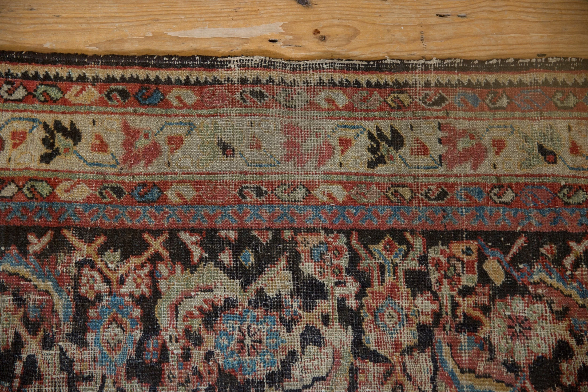 3.5x13 Vintage Mahal Rug Runner - Image 10