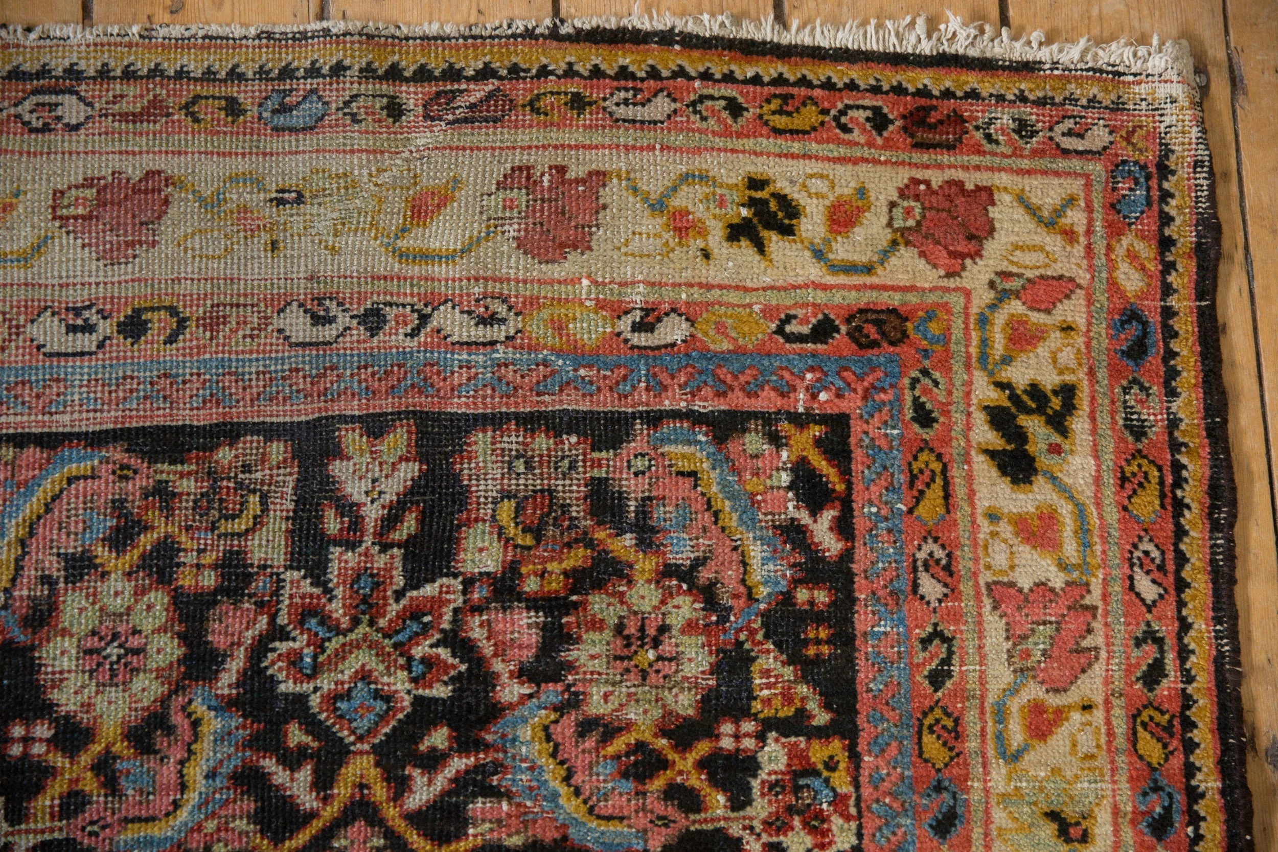 3.5x13 Vintage Mahal Rug Runner - Image 4
