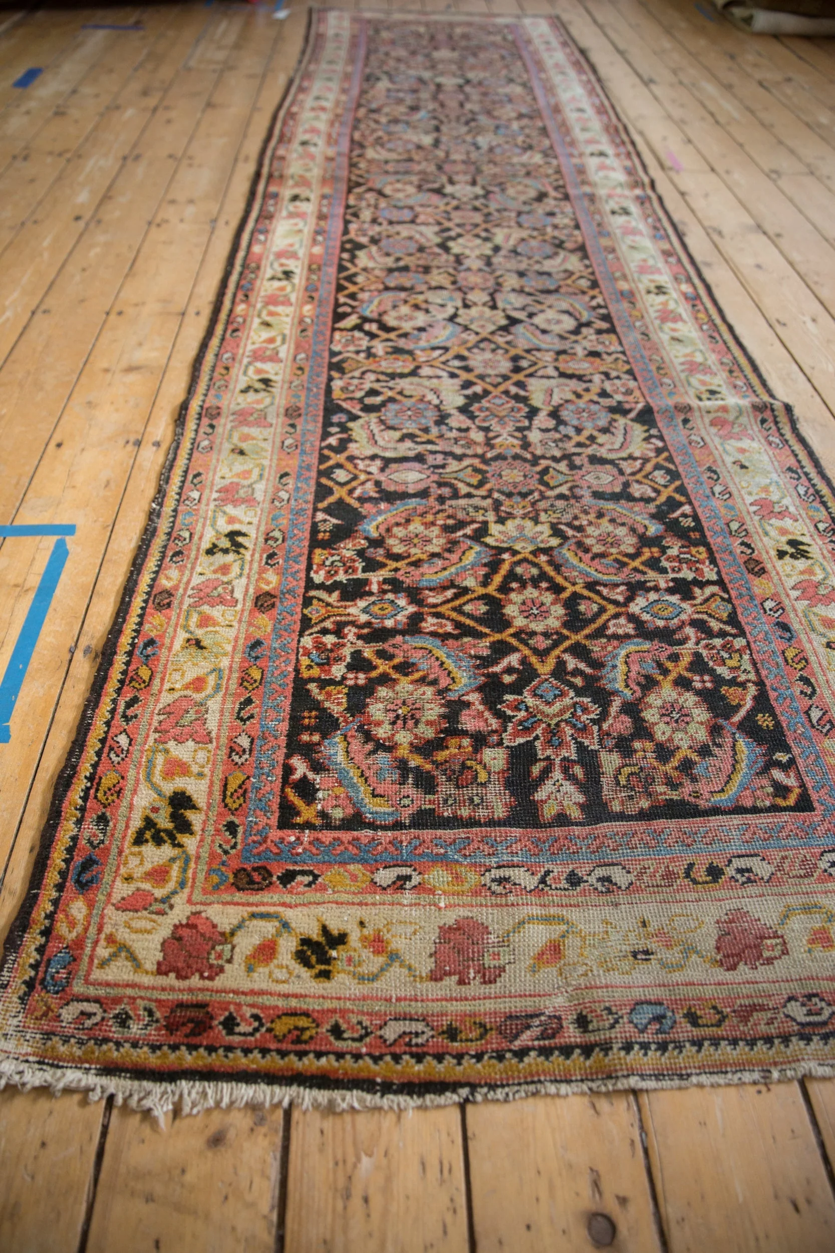 3.5x13 Vintage Mahal Rug Runner - Image 5
