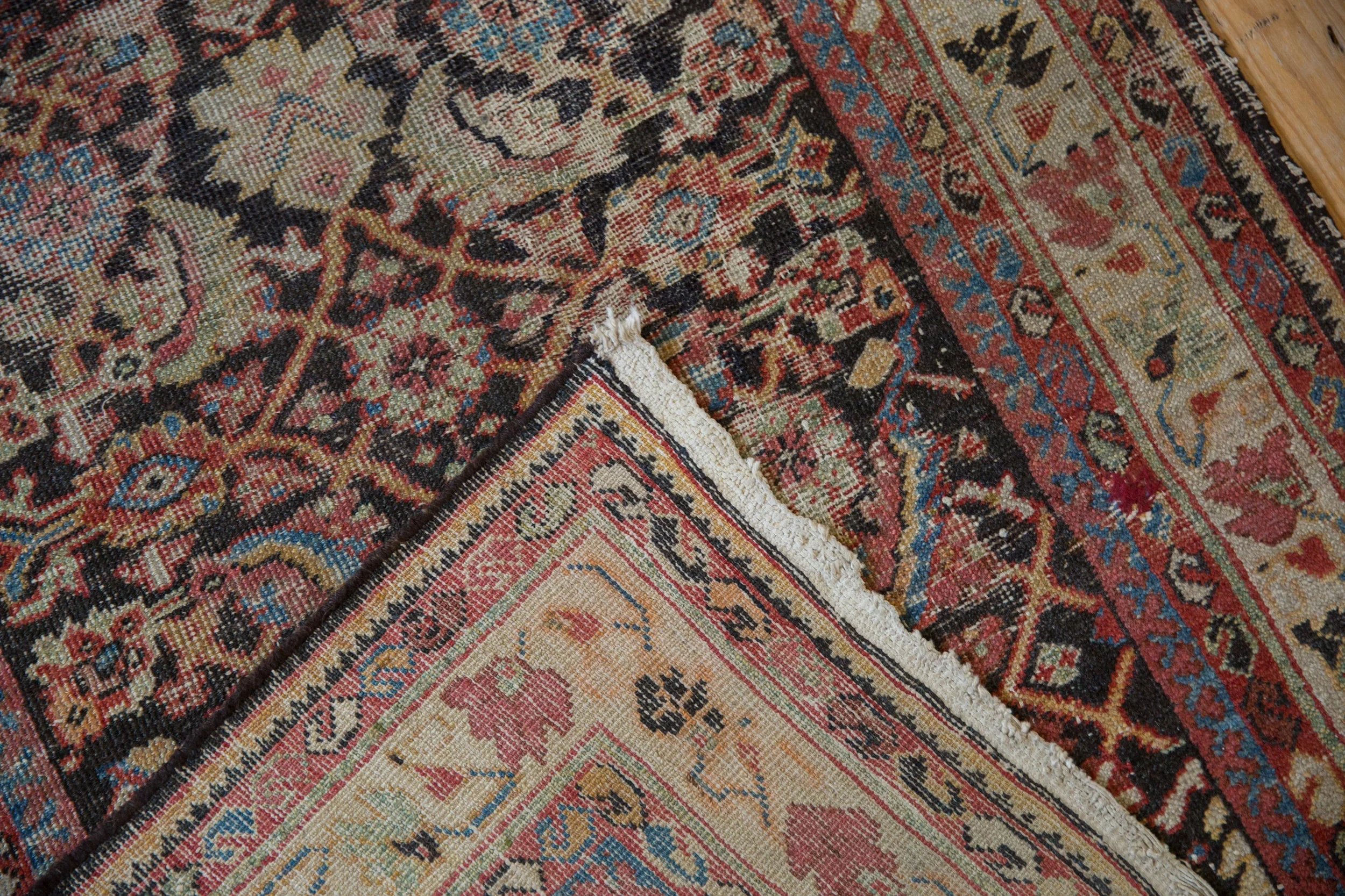 3.5x13 Vintage Mahal Rug Runner - Image 9