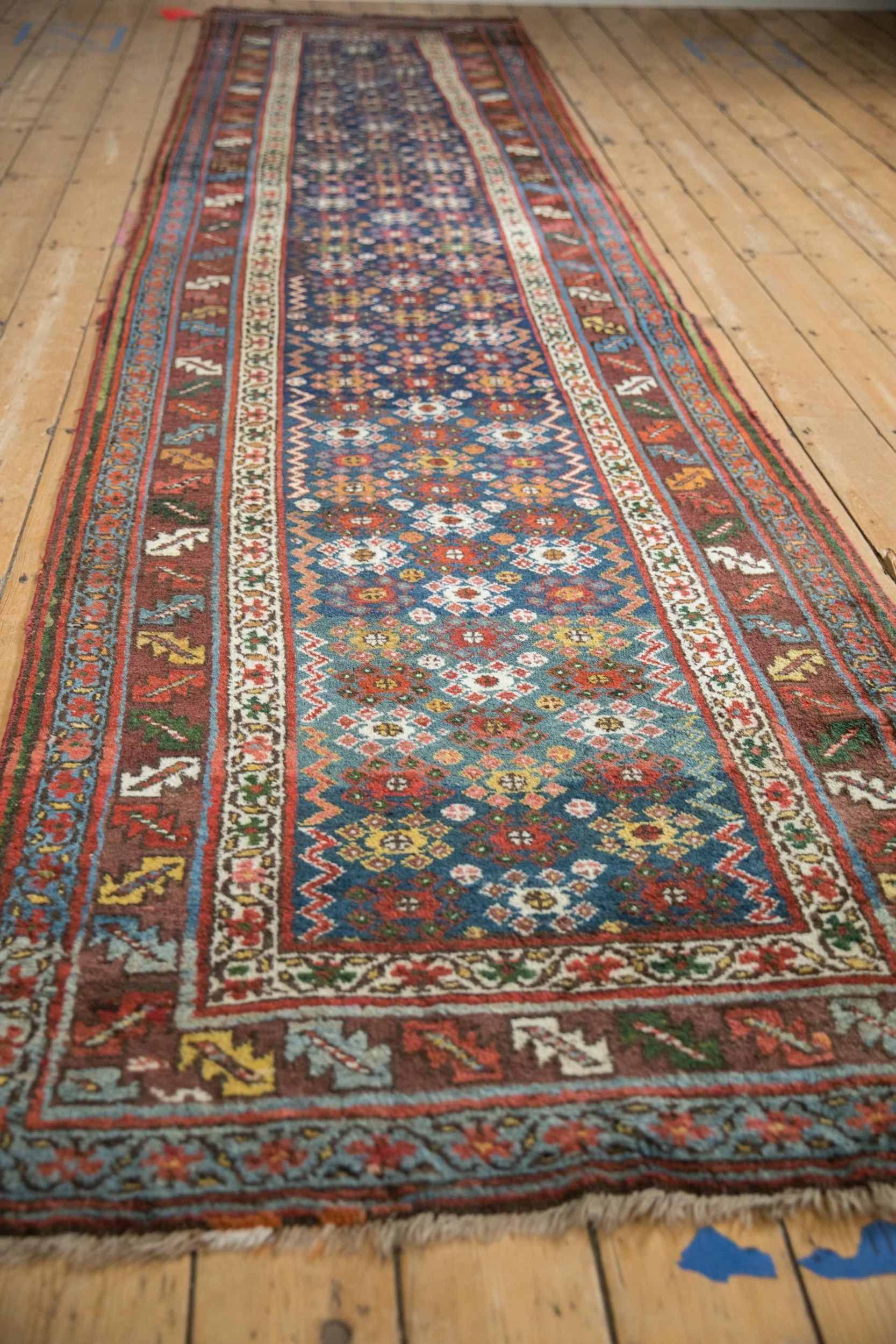 3.5x14.5 Antique Northwest Persian Rug Runner - Image 4