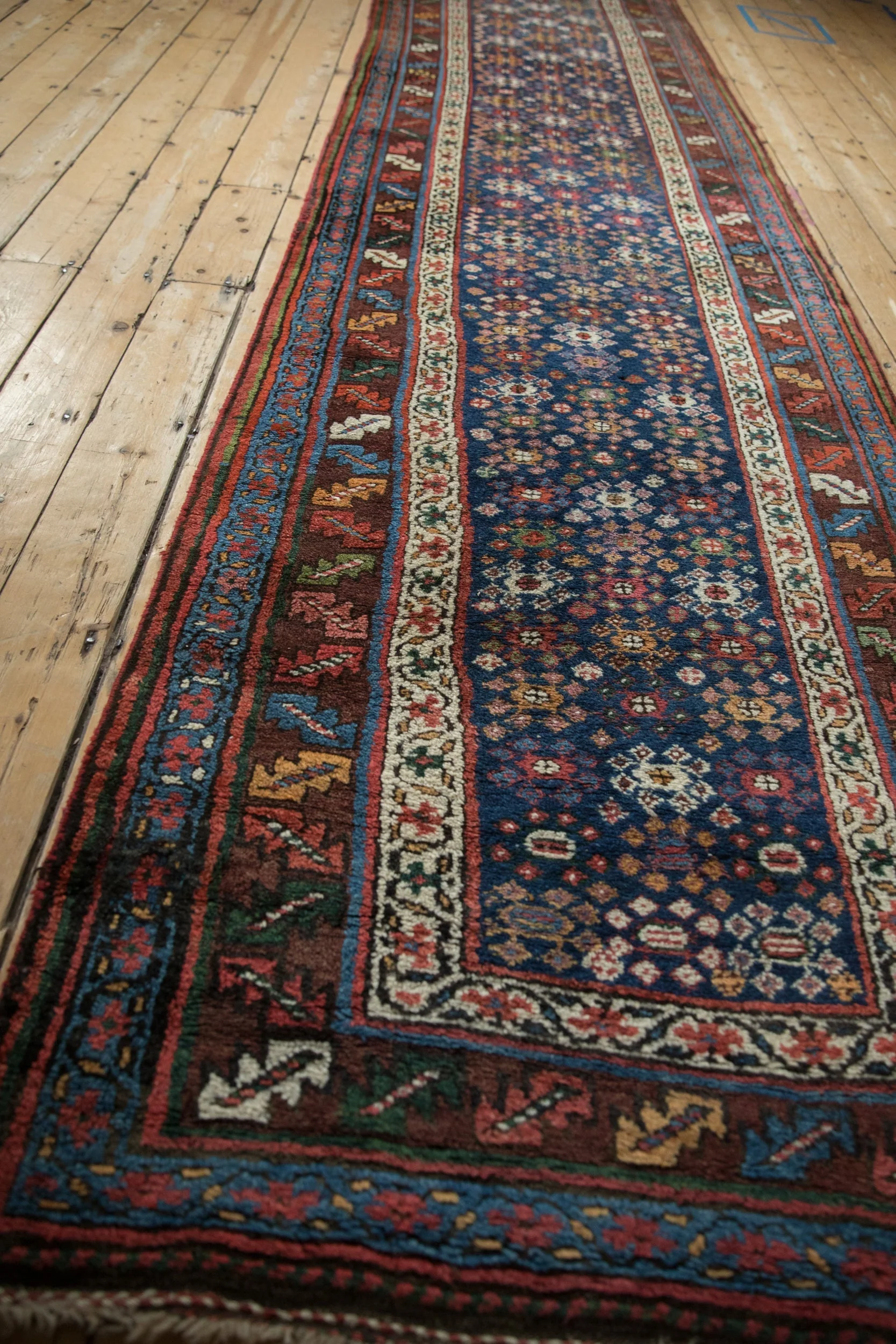 3.5x14.5 Antique Northwest Persian Rug Runner - Image 8