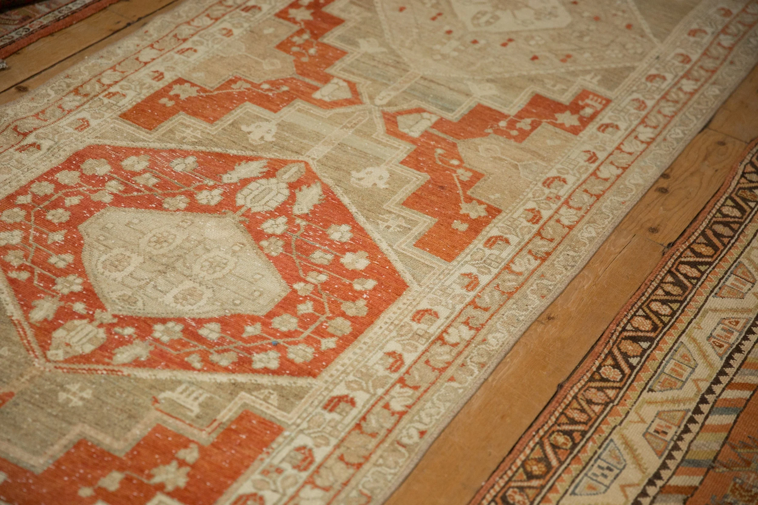 3.5x14.5 Vintage Distressed Malayer Rug Runner - Image 6