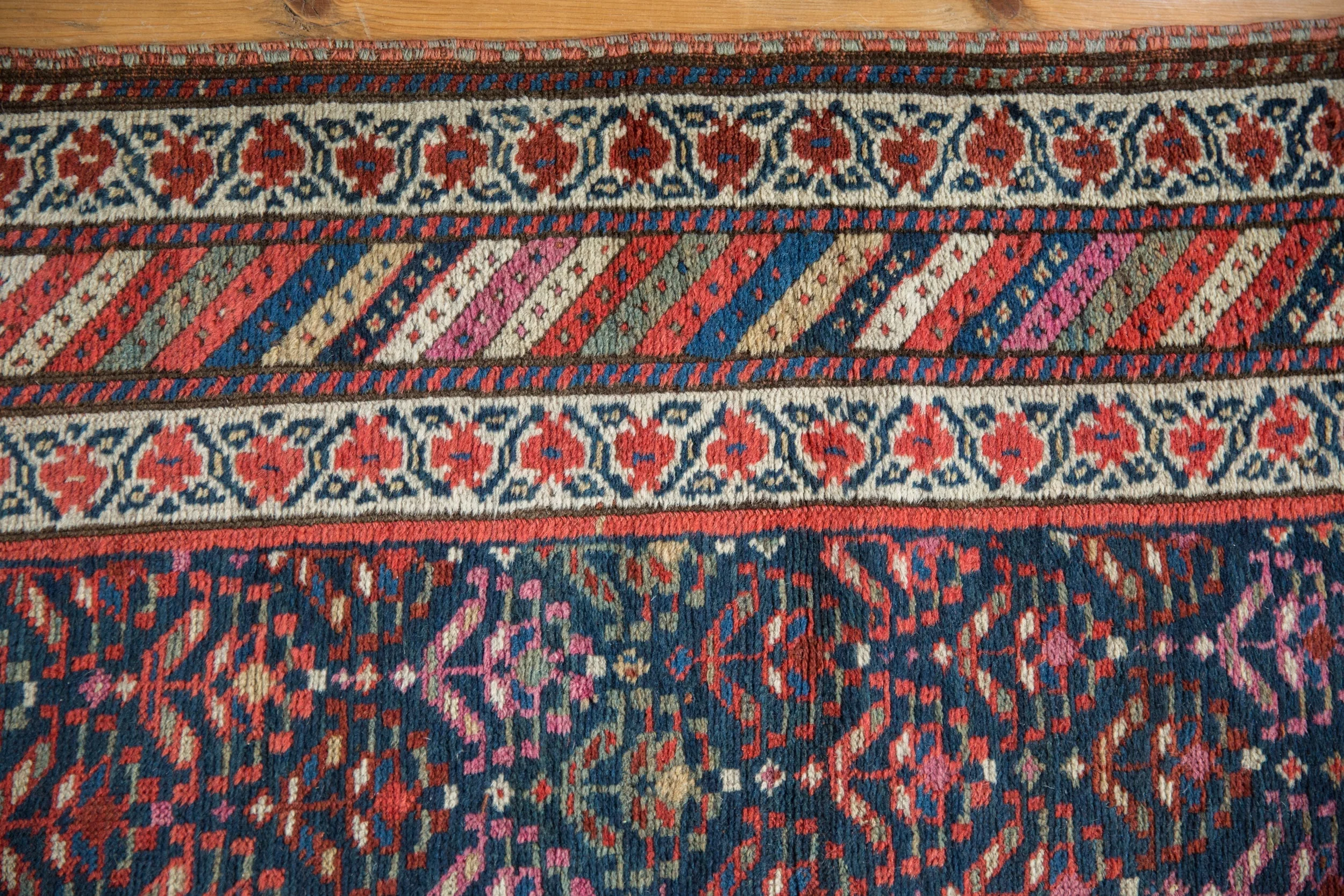 3.5x14.5 Vintage Kurdish Rug Runner - Image 3