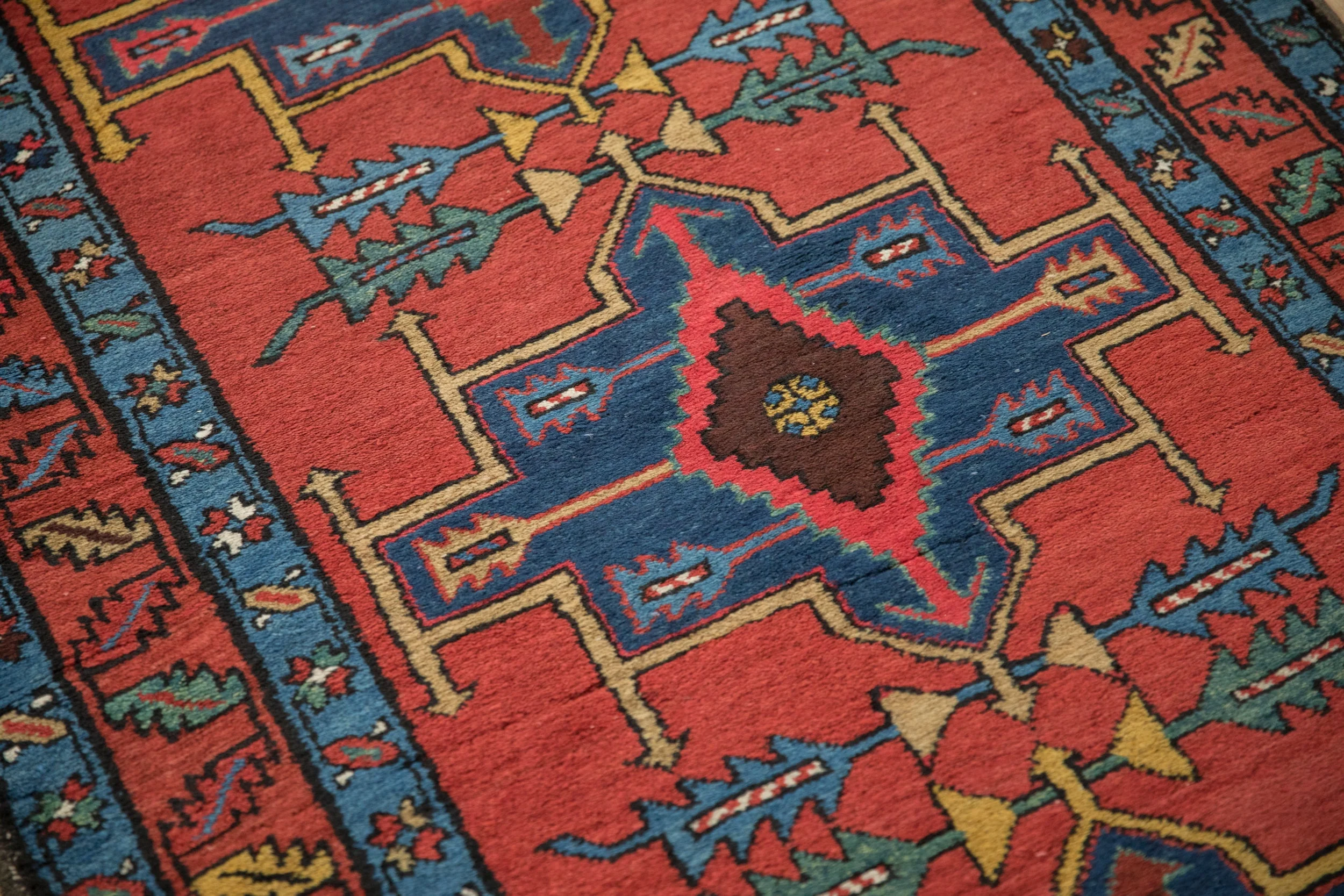 3.5x14 Antique Northwest Persian Rug Runner - Image 17