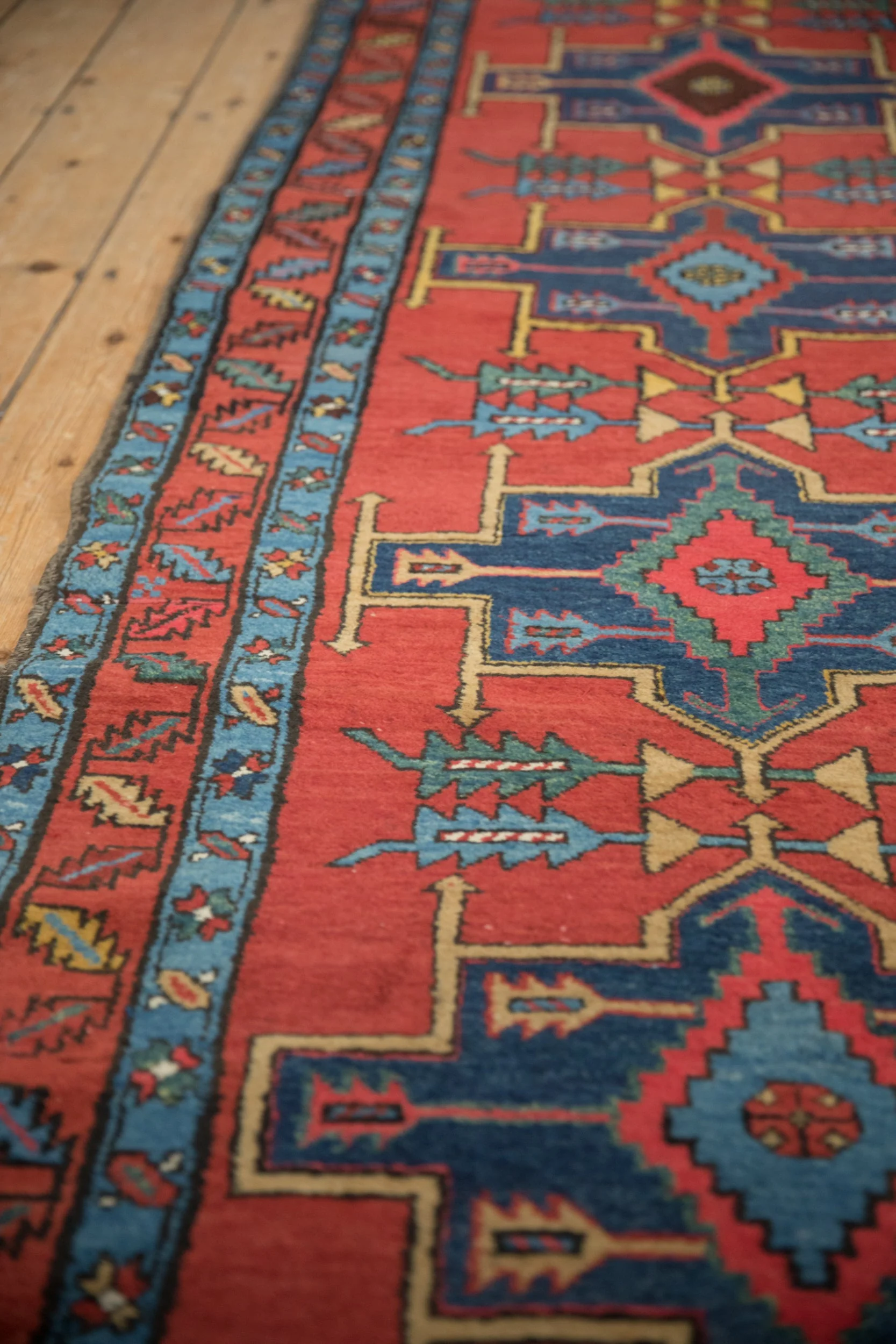 3.5x14 Antique Northwest Persian Rug Runner - Image 5