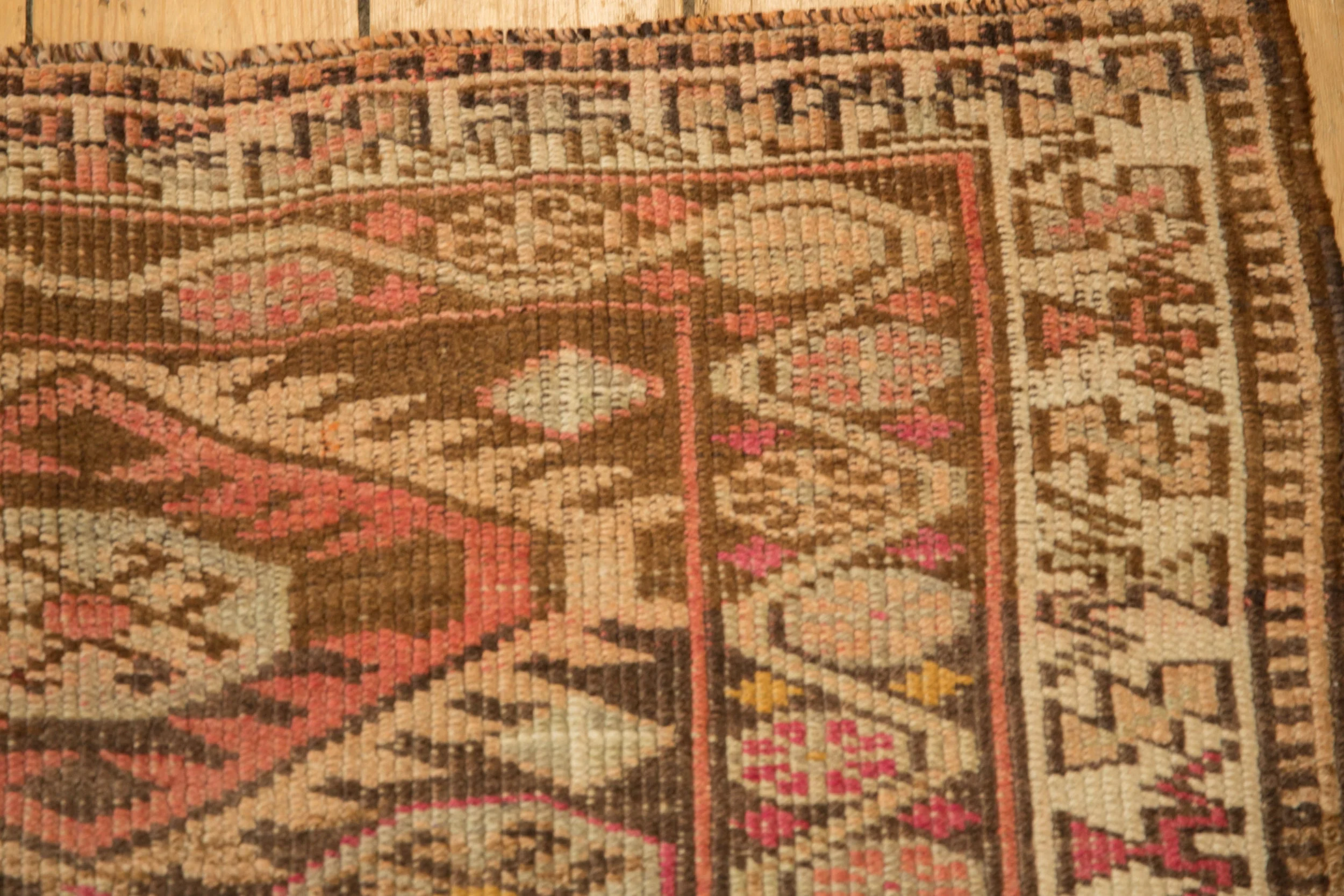 3.5x14 Vintage Distressed Kurd Rug Runner - Image 3