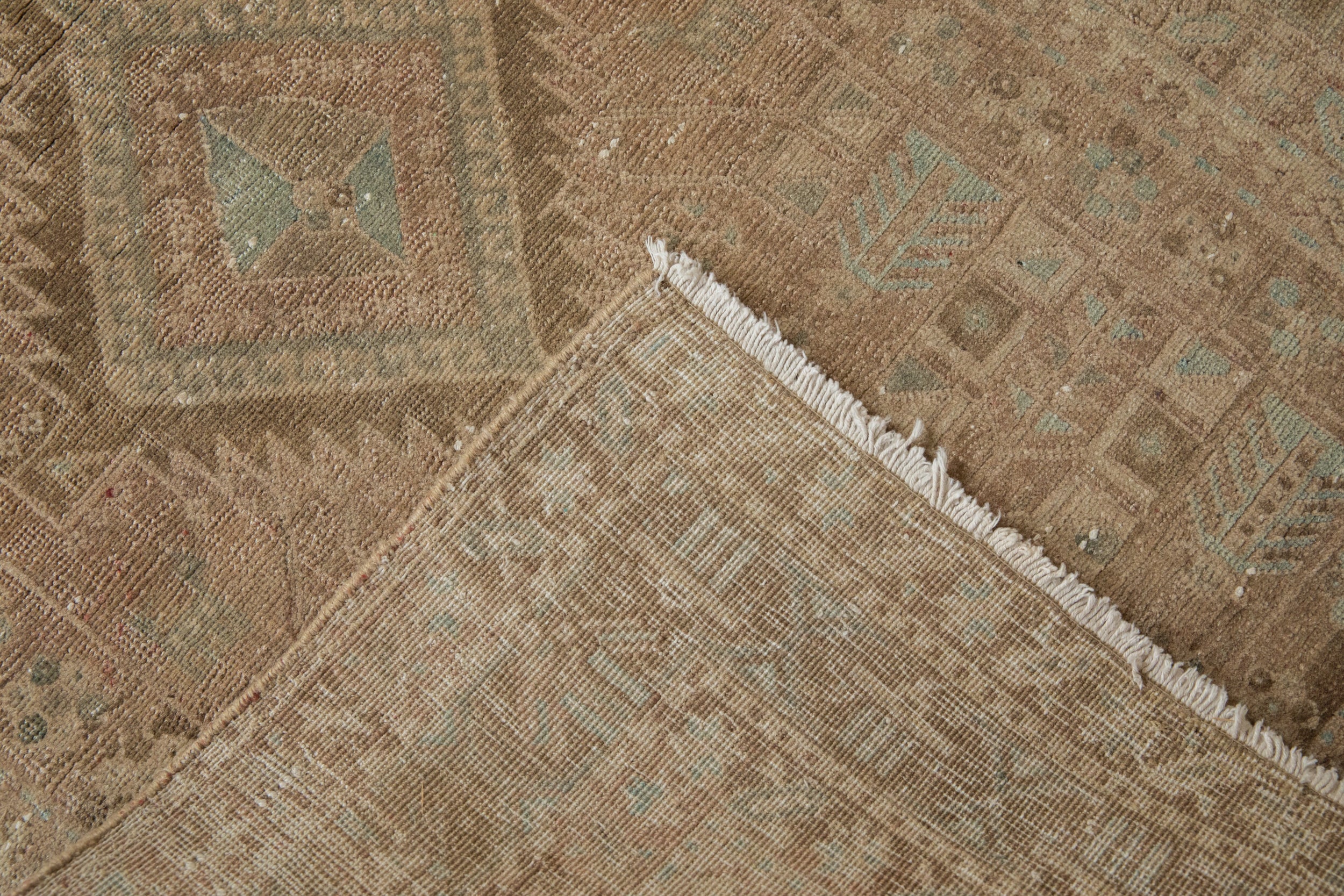 3.5x14 Vintage Distressed Serab Rug Runner - Image 13