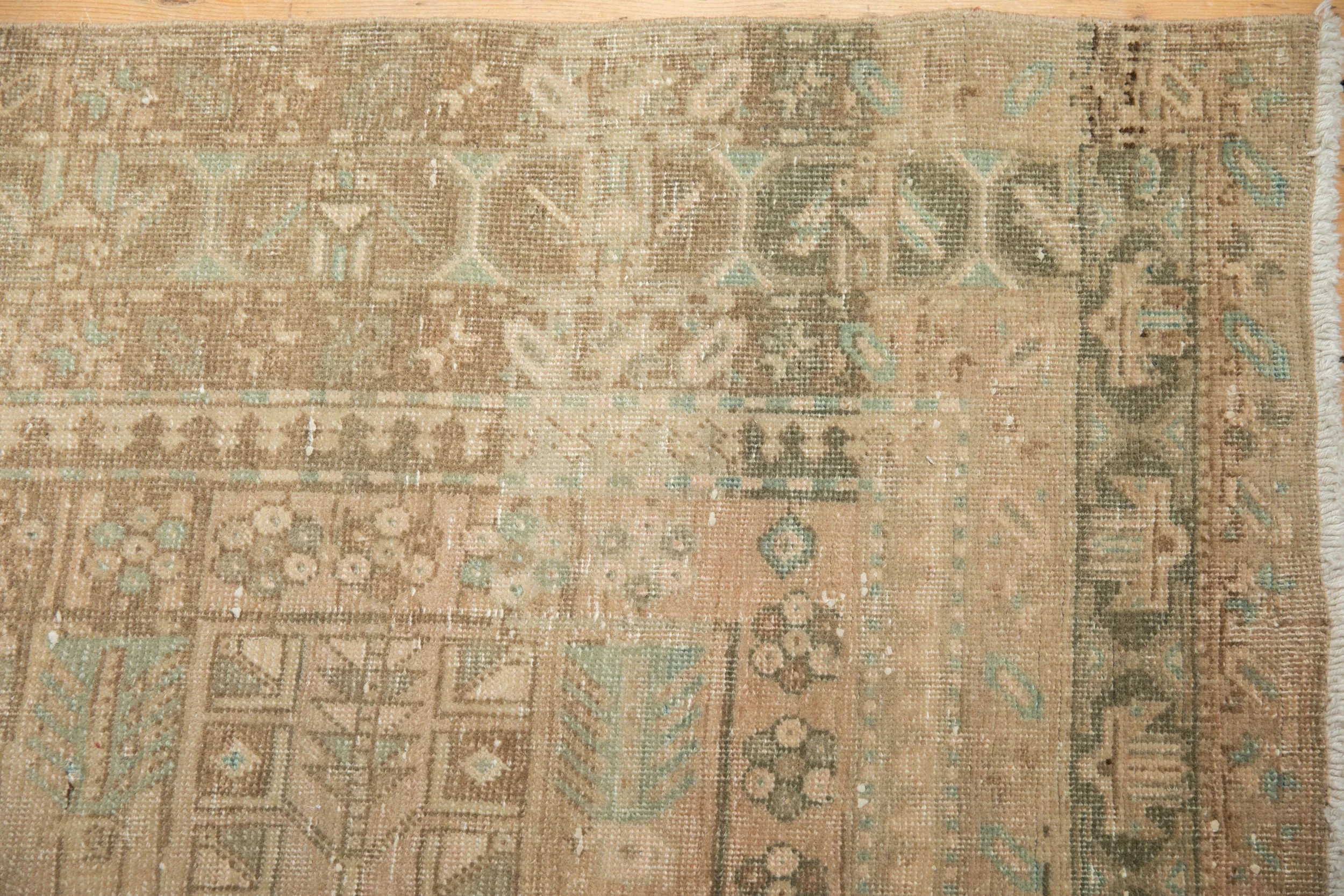 3.5x14 Vintage Distressed Serab Rug Runner - Image 3