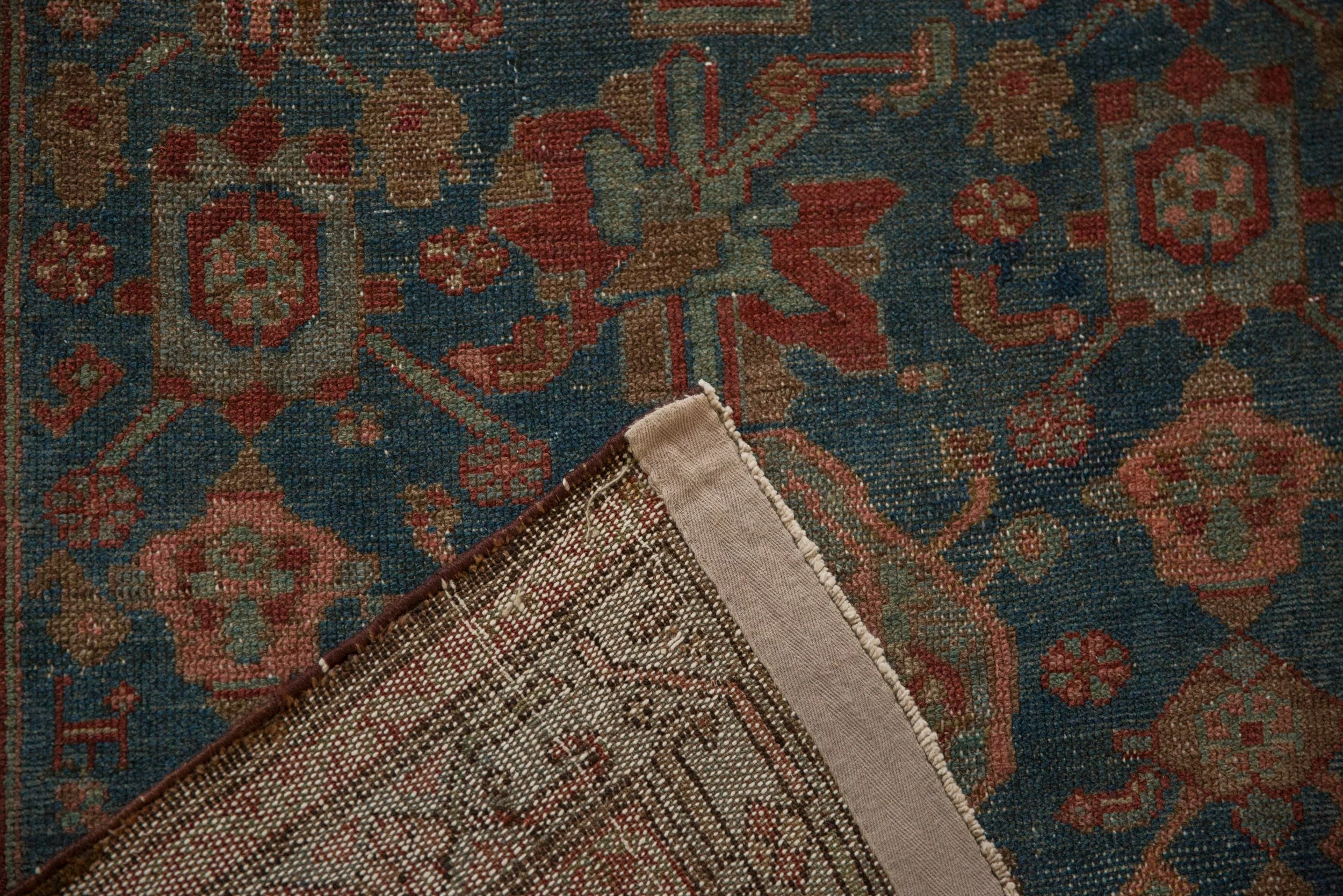 3.5x15.5 Vintage Distressed Malayer Rug Runner - Image 10