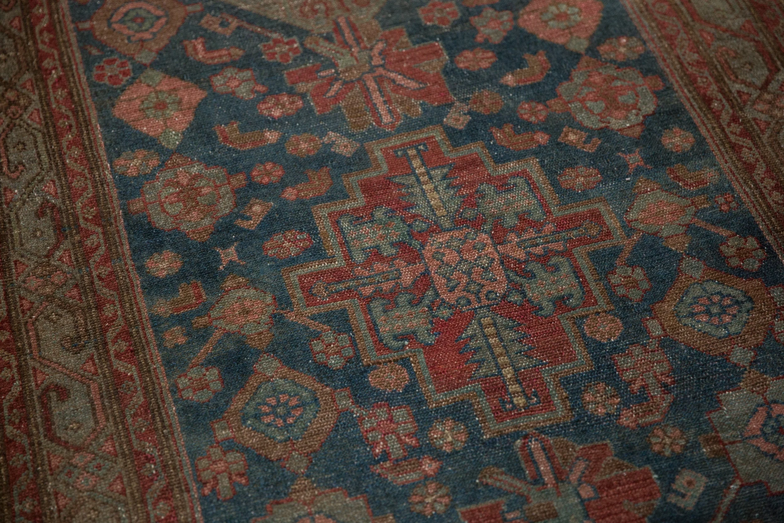 3.5x15.5 Vintage Distressed Malayer Rug Runner - Image 11