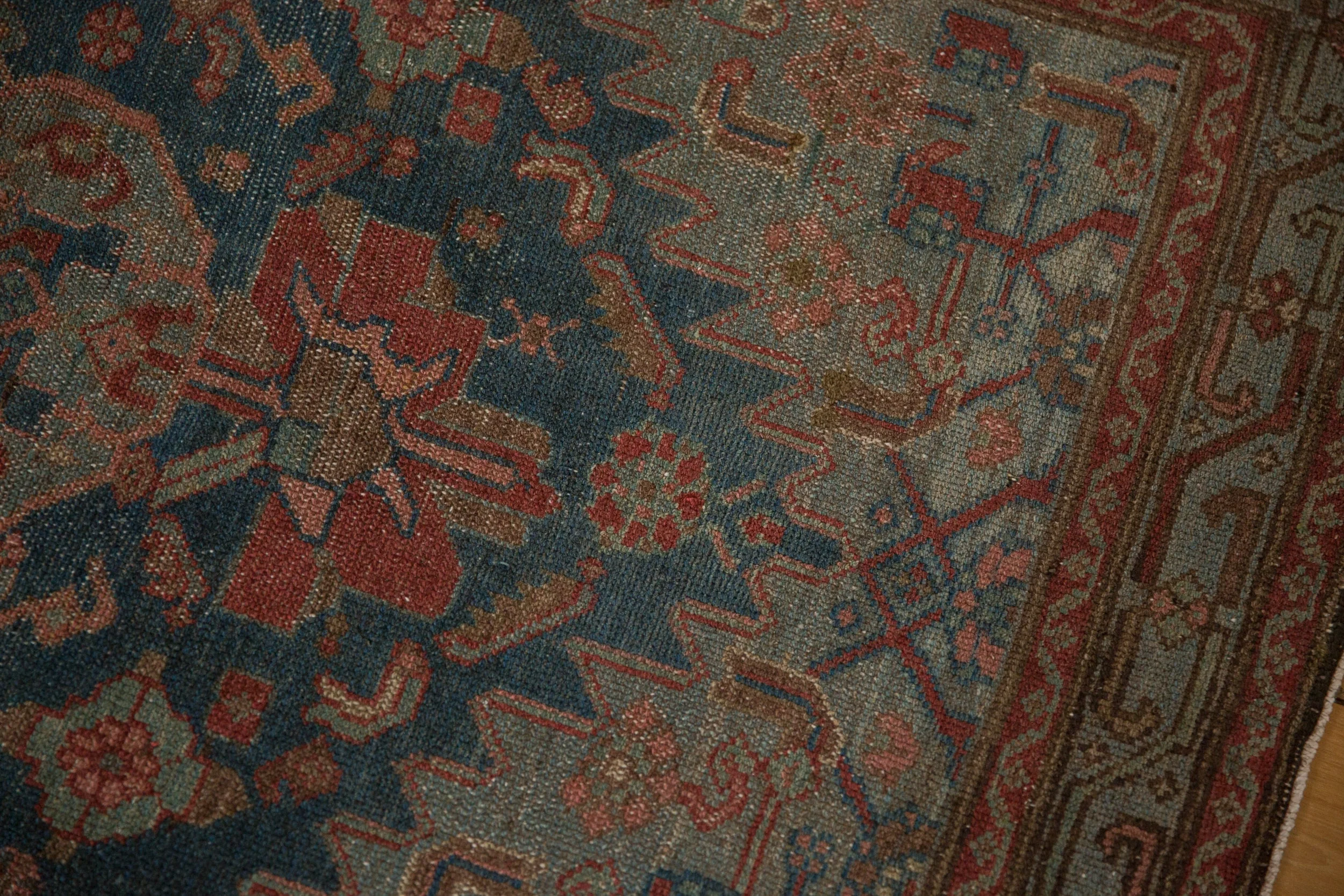 3.5x15.5 Vintage Distressed Malayer Rug Runner - Image 8