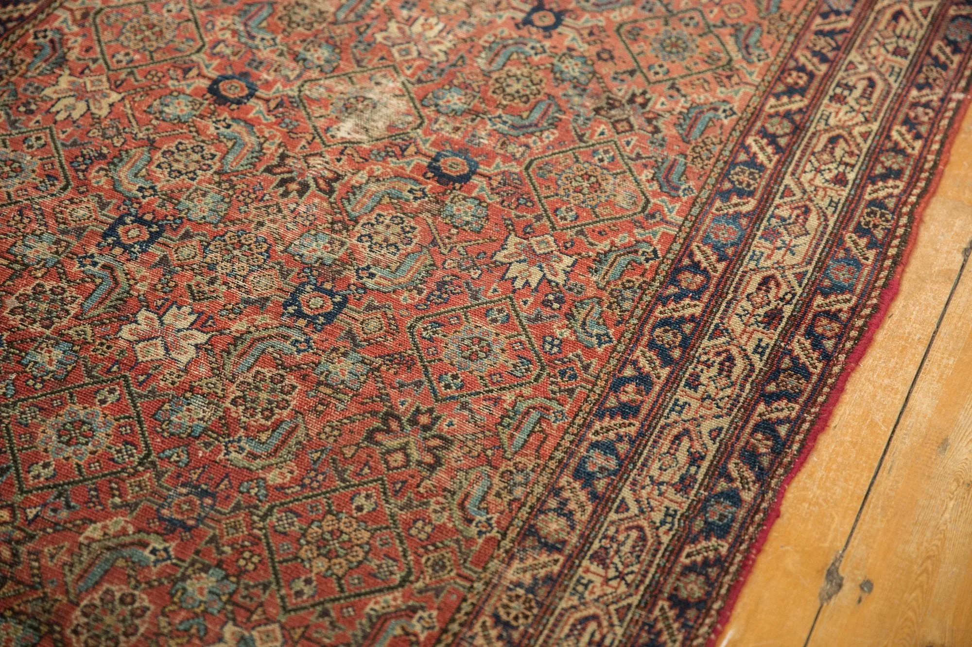 3.5x15 Antique Malayer Rug Runner - Image 10