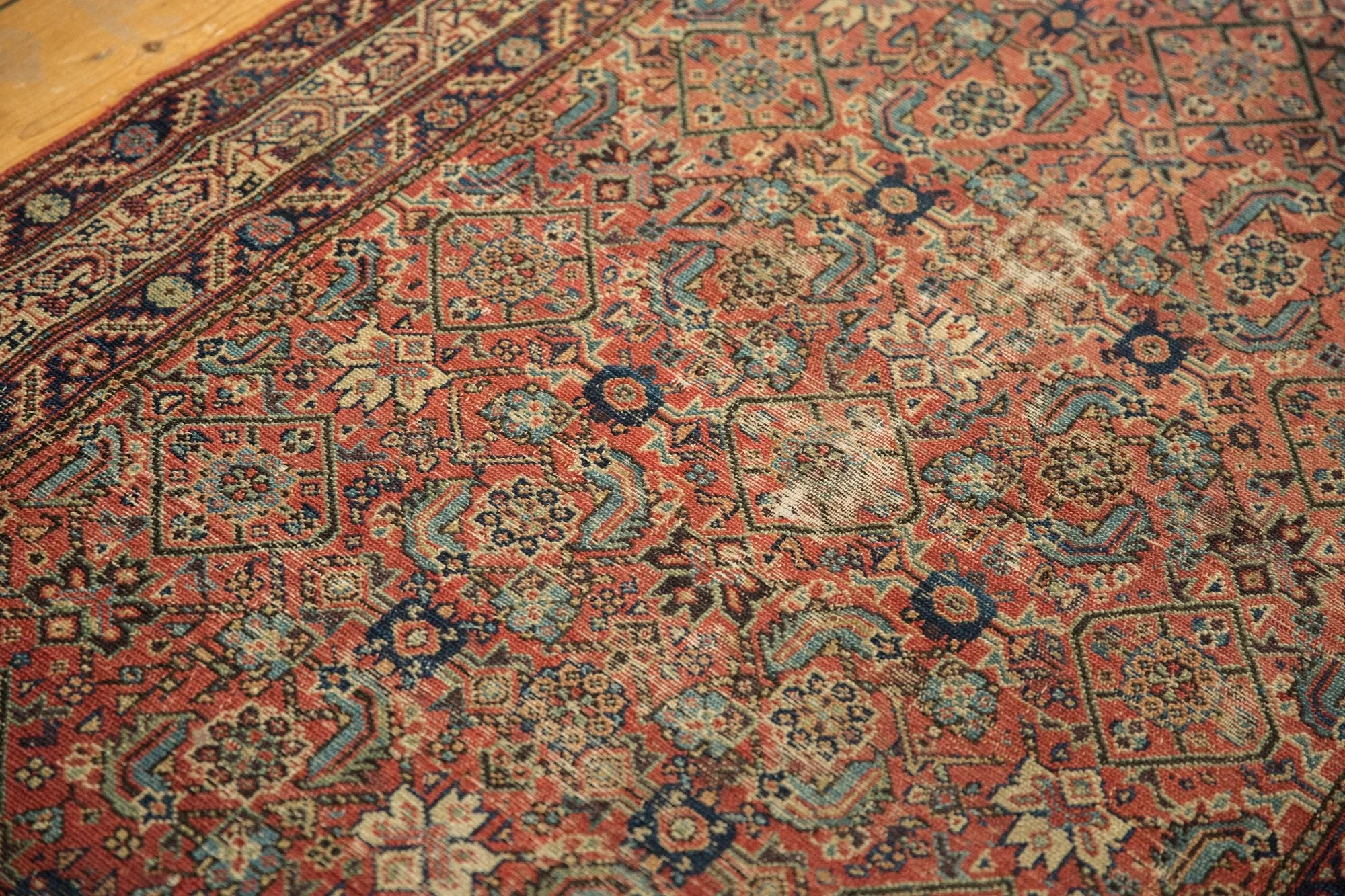 3.5x15 Antique Malayer Rug Runner - Image 12