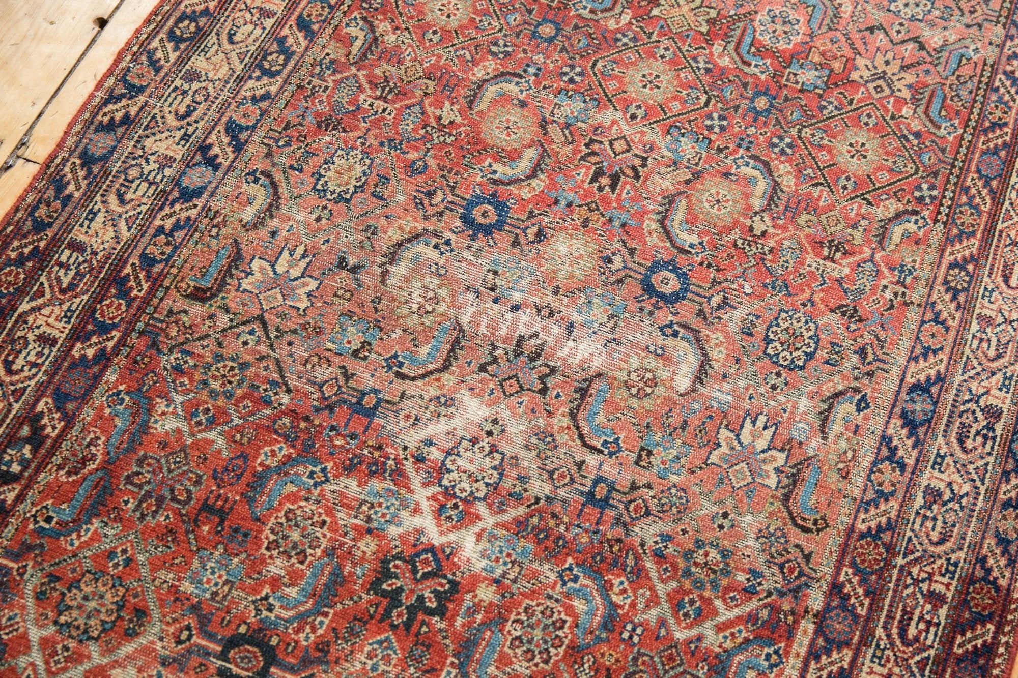 3.5x15 Antique Malayer Rug Runner - Image 3