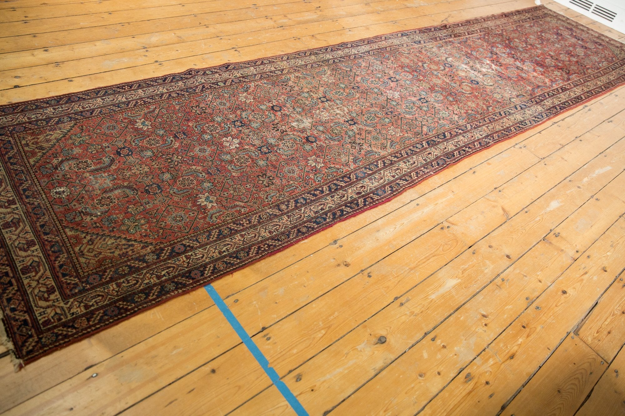 3.5x15 Antique Malayer Rug Runner - Image 9