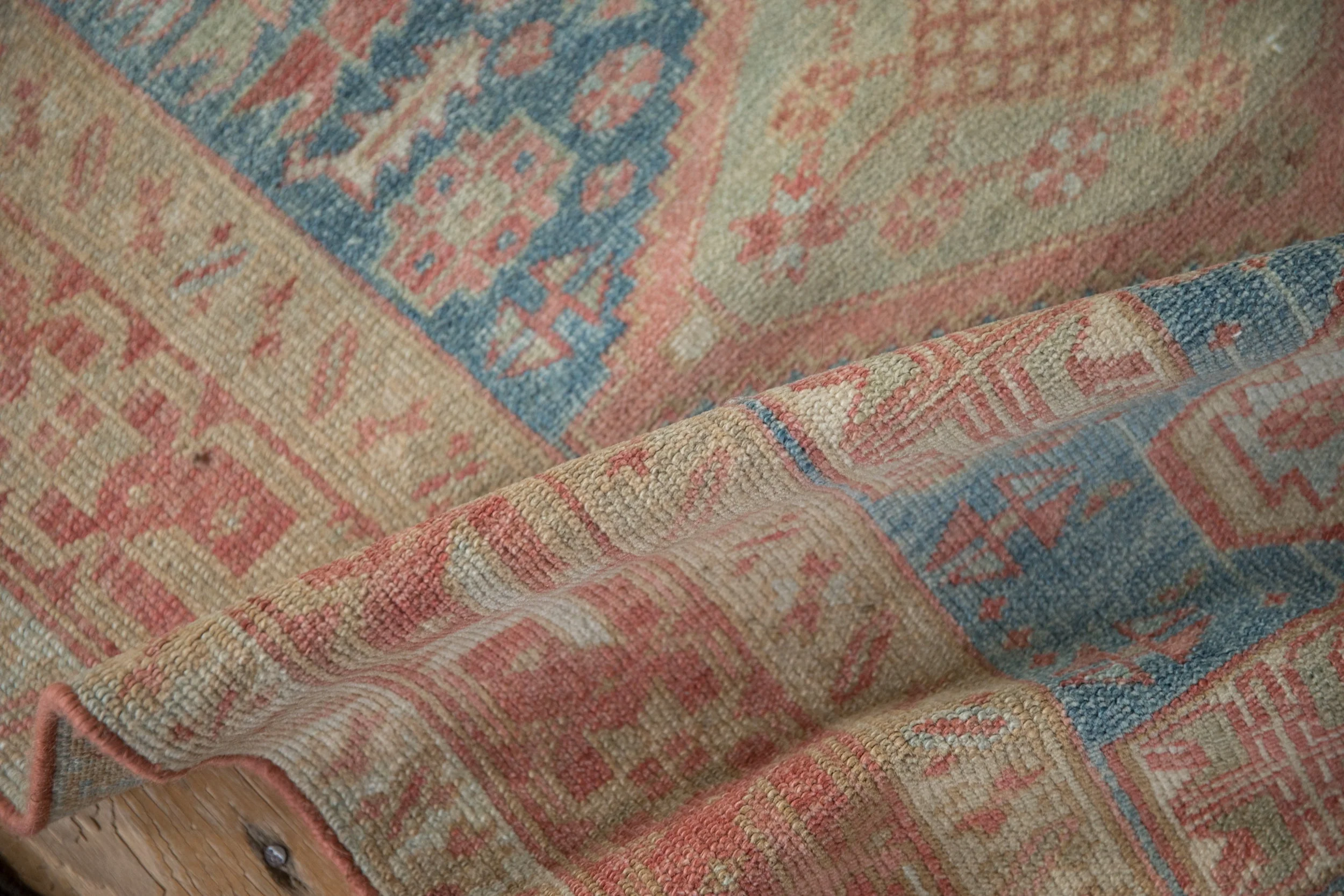 3.5x15 Vintage Distressed Karaja Rug Runner - Image 14
