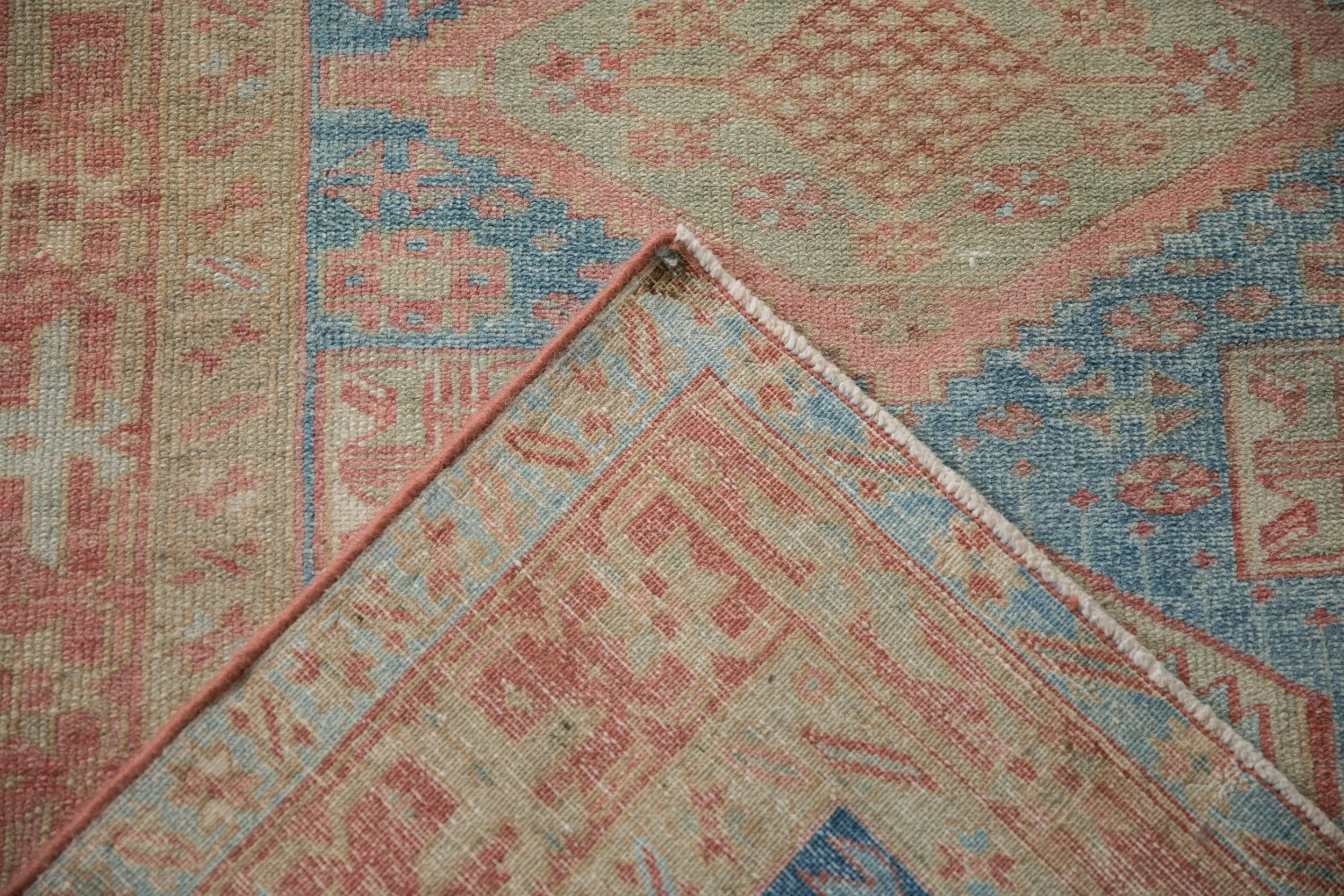 3.5x15 Vintage Distressed Karaja Rug Runner - Image 15