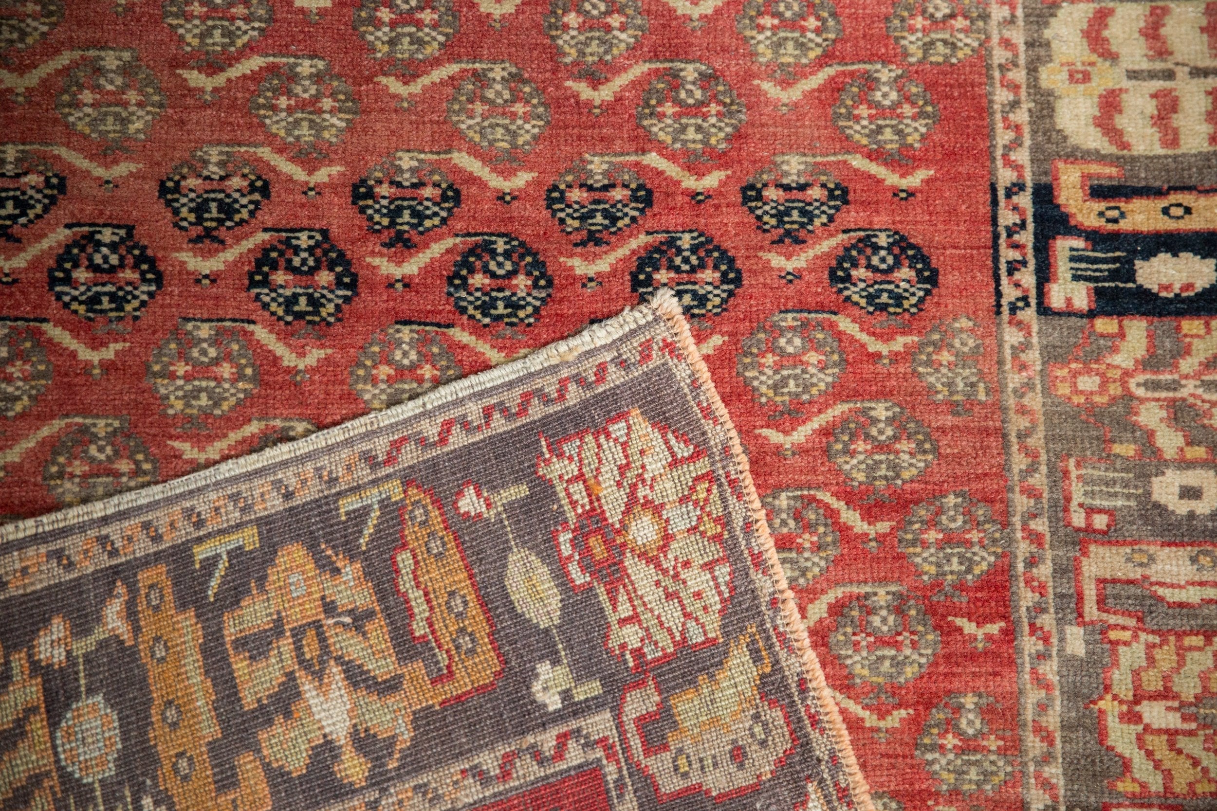 3.5x15 Vintage Distressed Oushak Rug Runner - Image 9