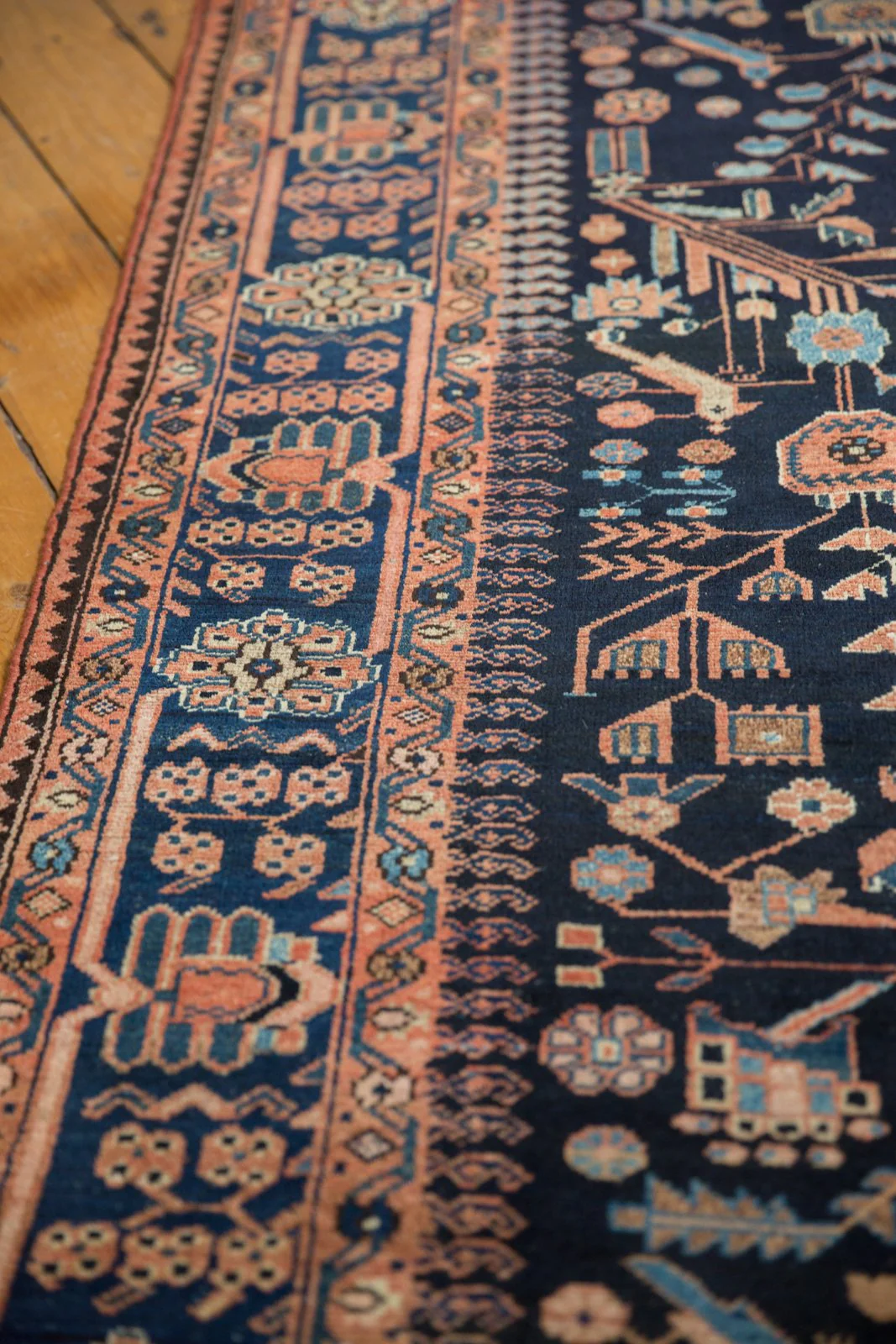 3.5x15 Vintage Mehreban Rug Runner - Image 10