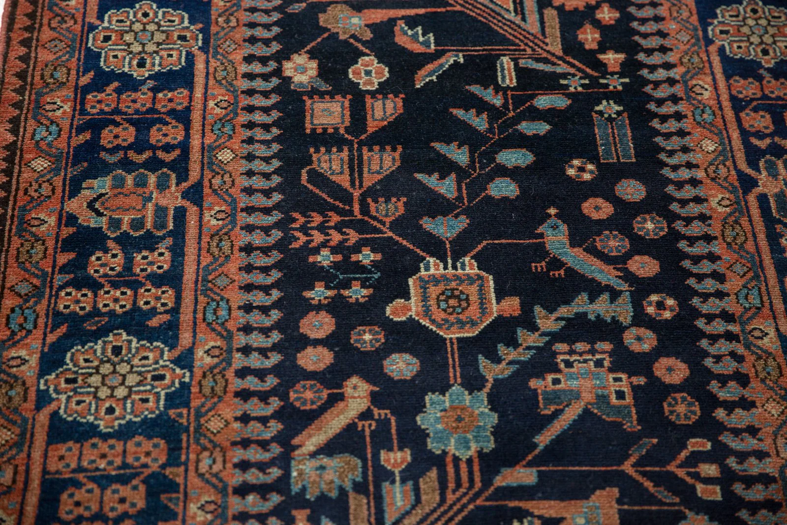 3.5x15 Vintage Mehreban Rug Runner - Image 3